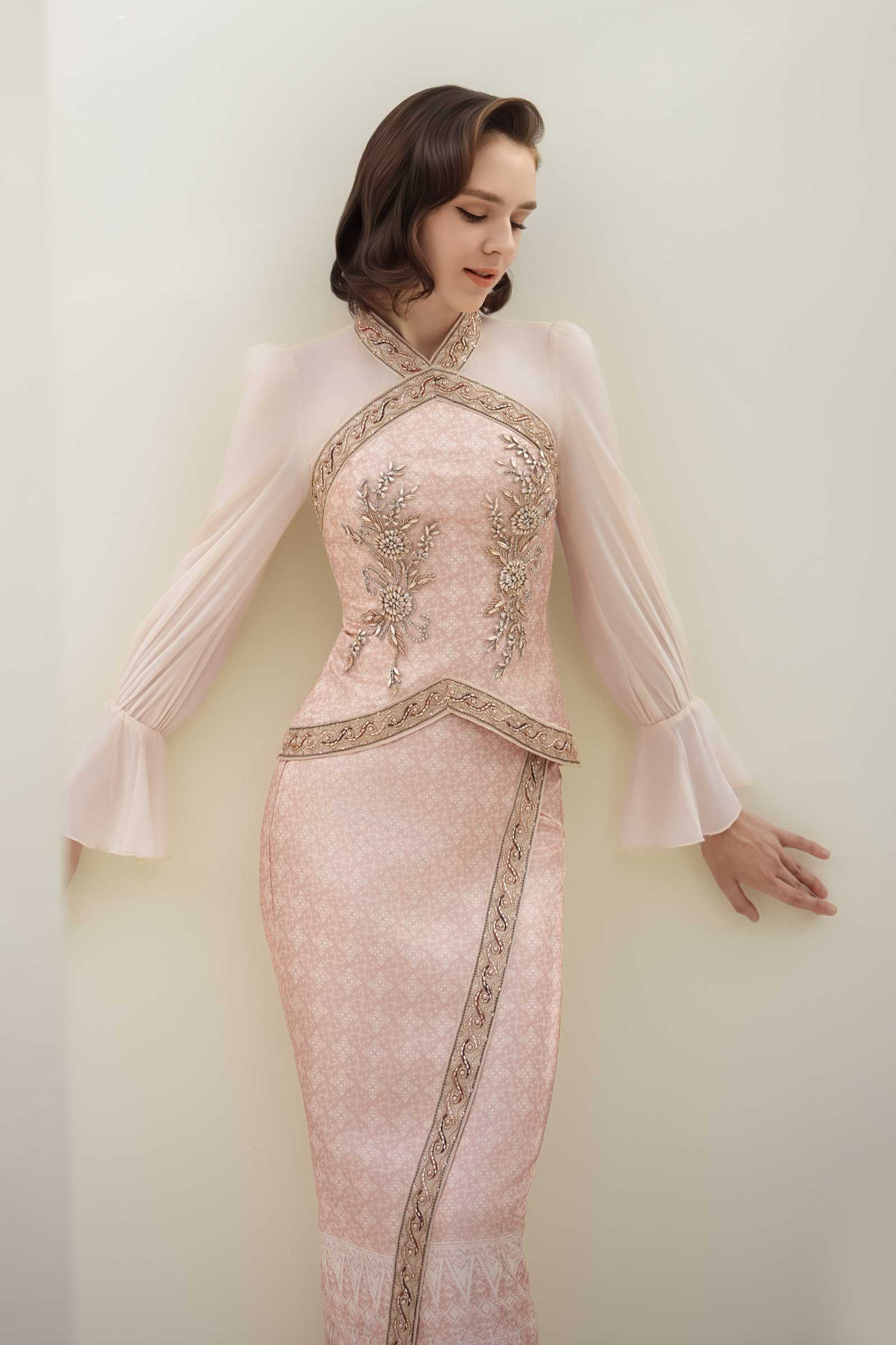 Puteri Kebaya Set (Camelia) - Image 2
