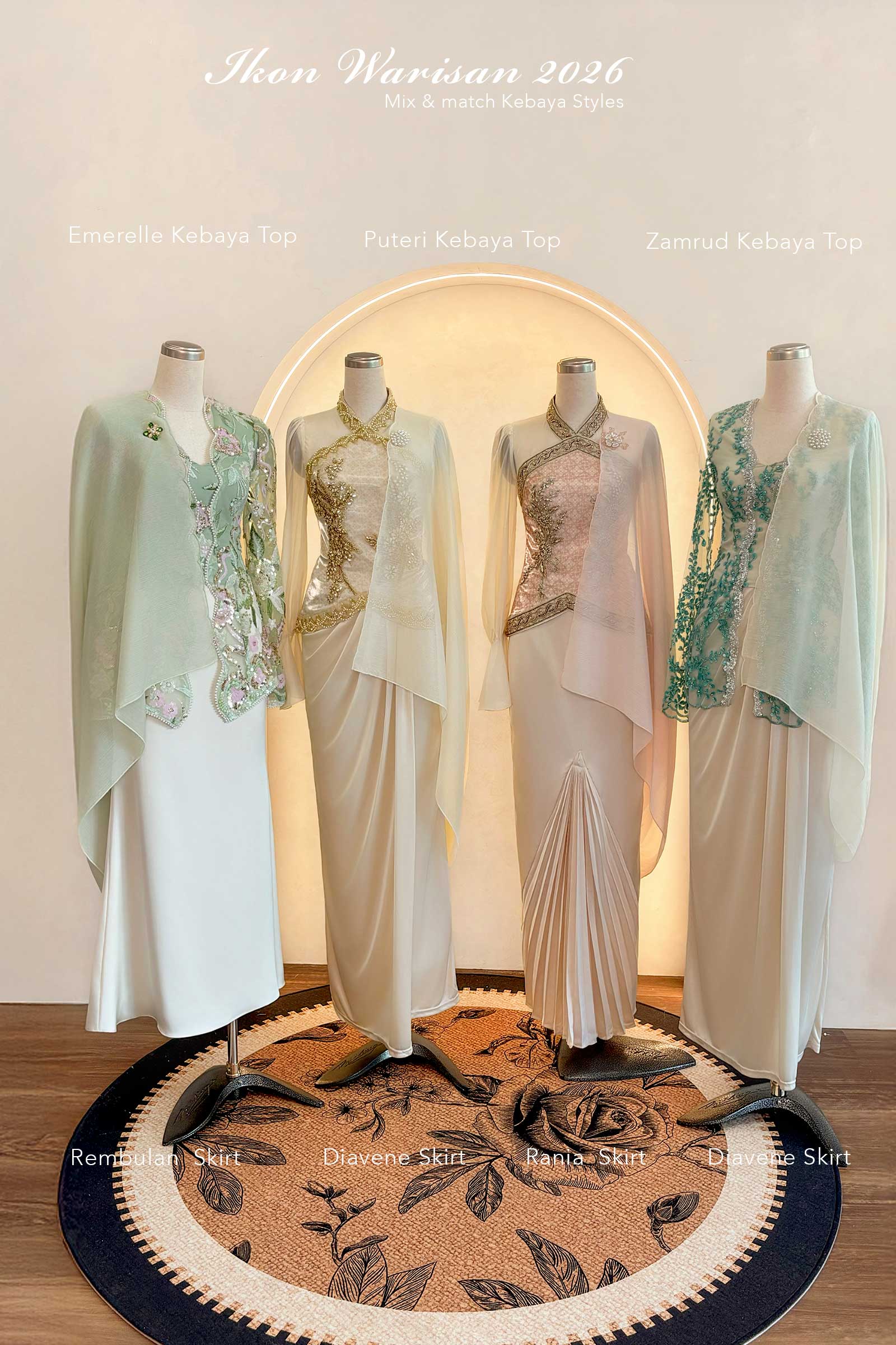 Puteri Kebaya Top (Camelia) - Image 10