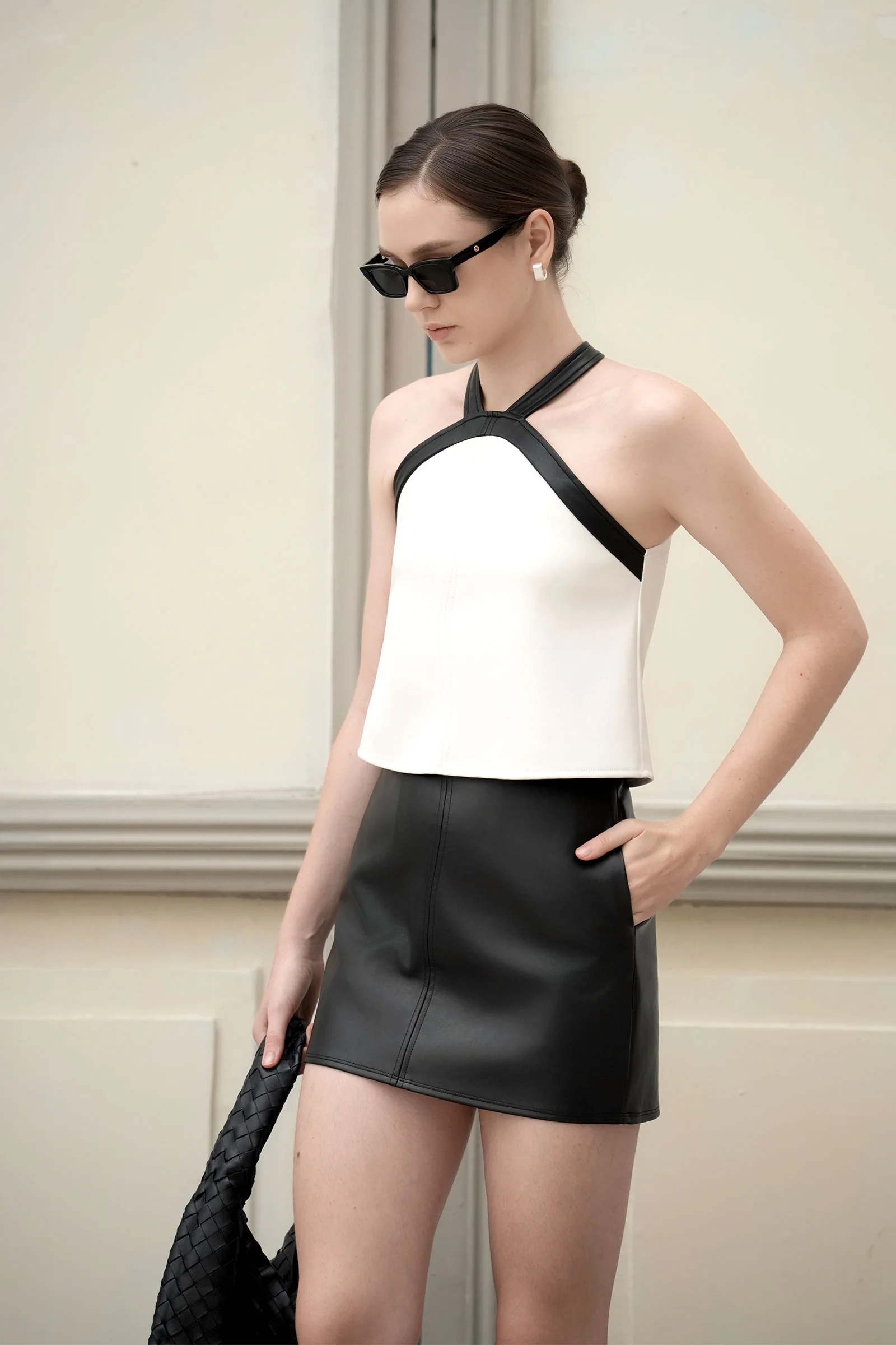 Noelle Skort (Black) - Image 12