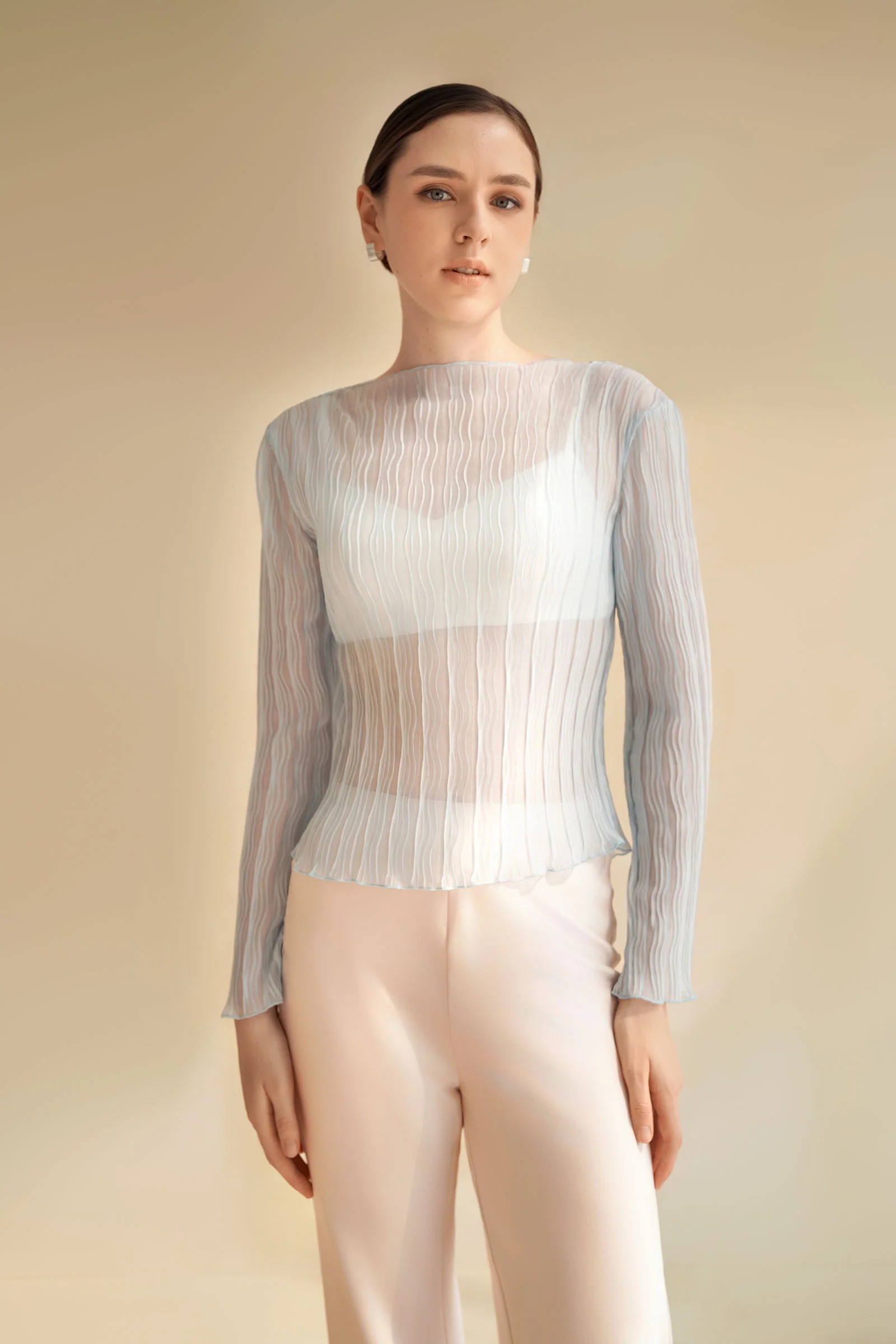 Bea 2-Way Sheer Set (Misty Blue) - Image 4