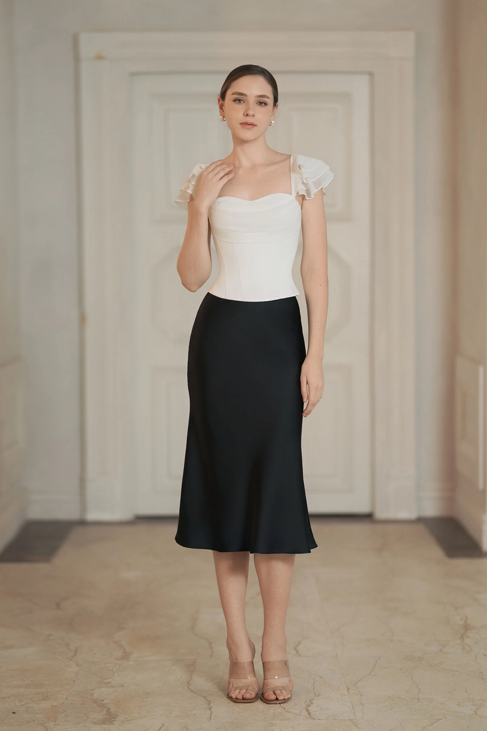 Elira Corset Top (White) - Image 11