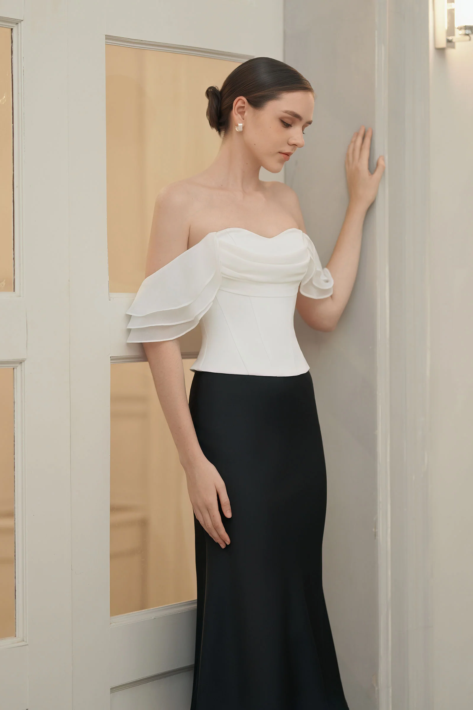 Elira Corset Top (White) - Image 7