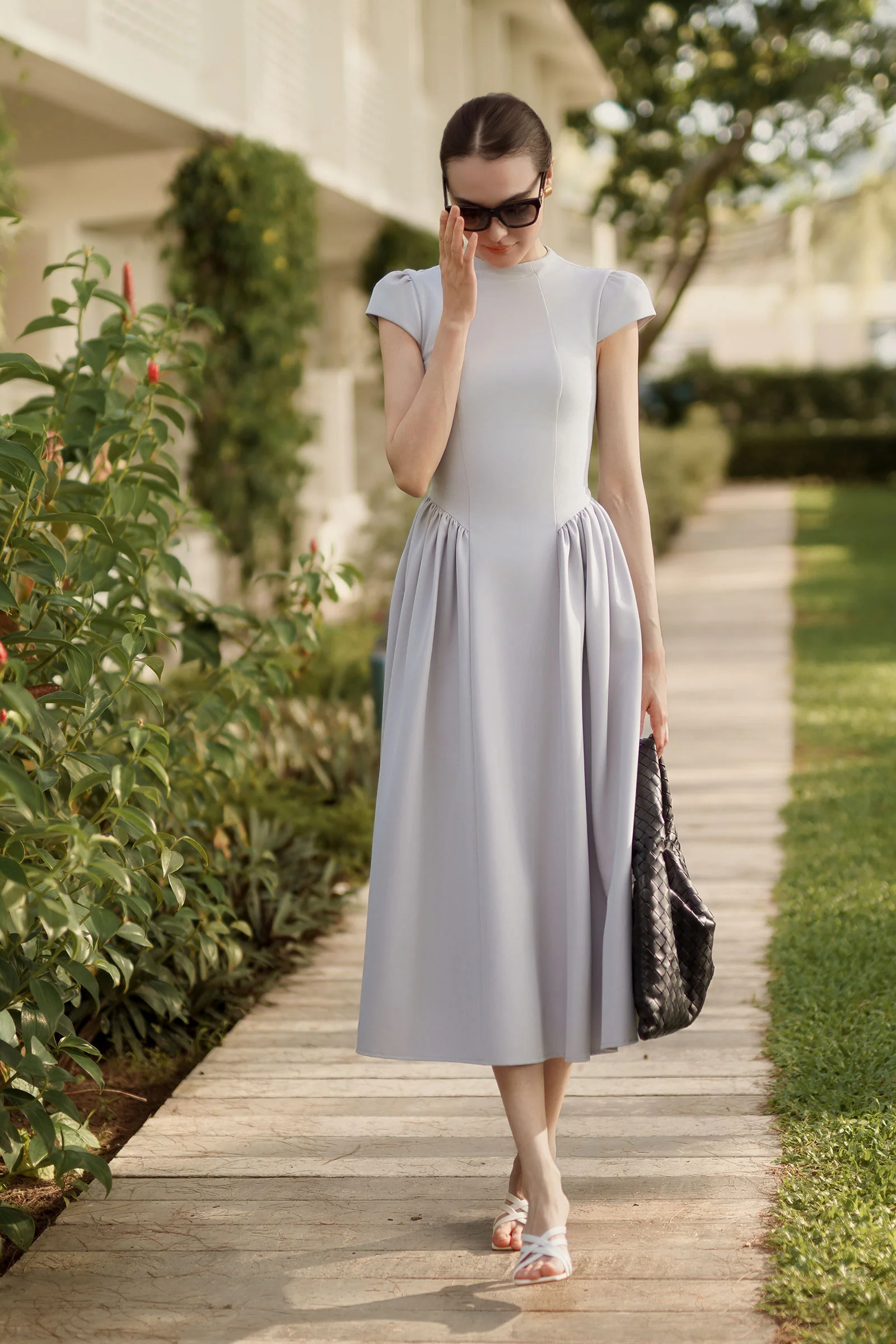 Élodie Dress (Grey) - Image 15