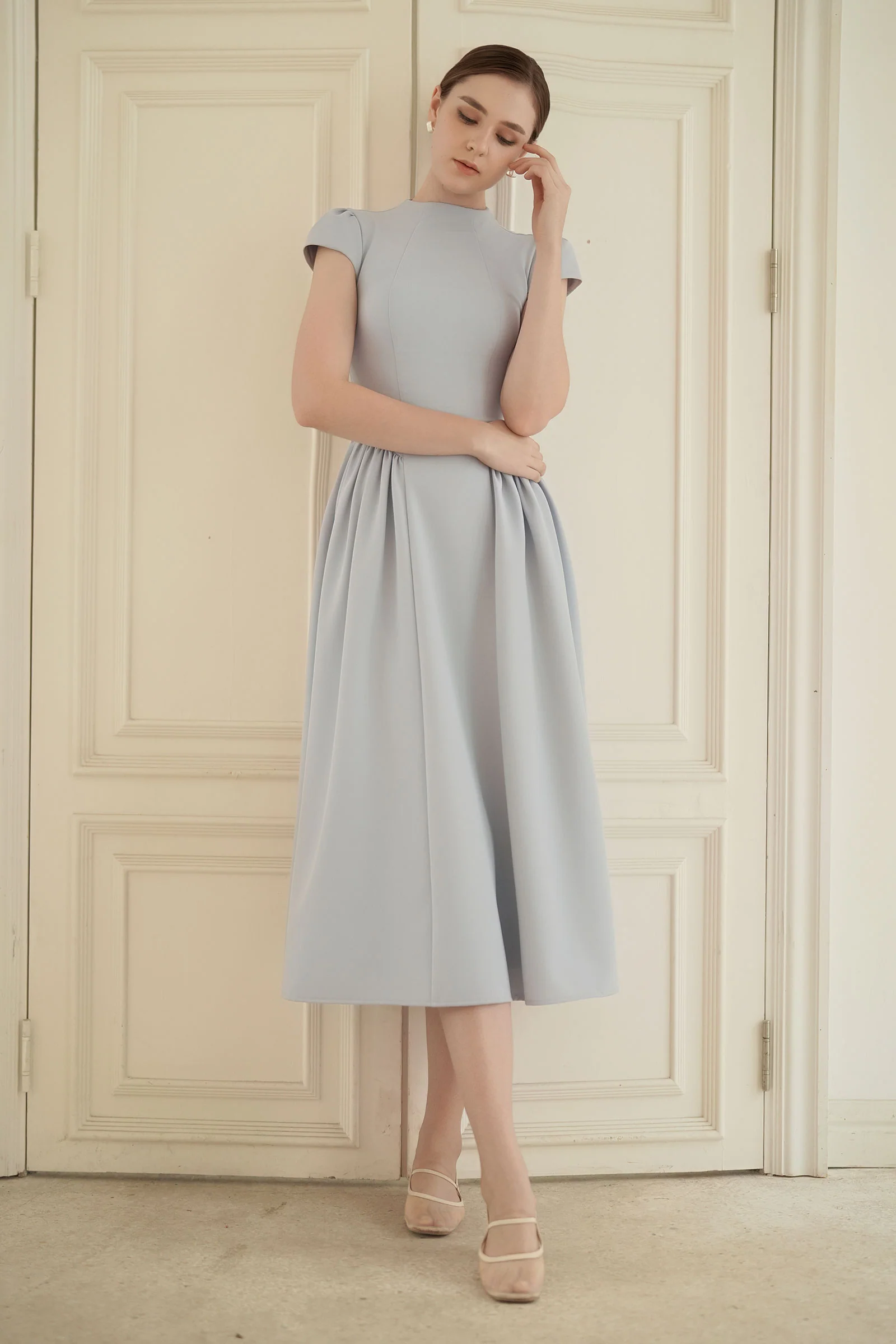 Élodie Dress (Grey) - Image 4