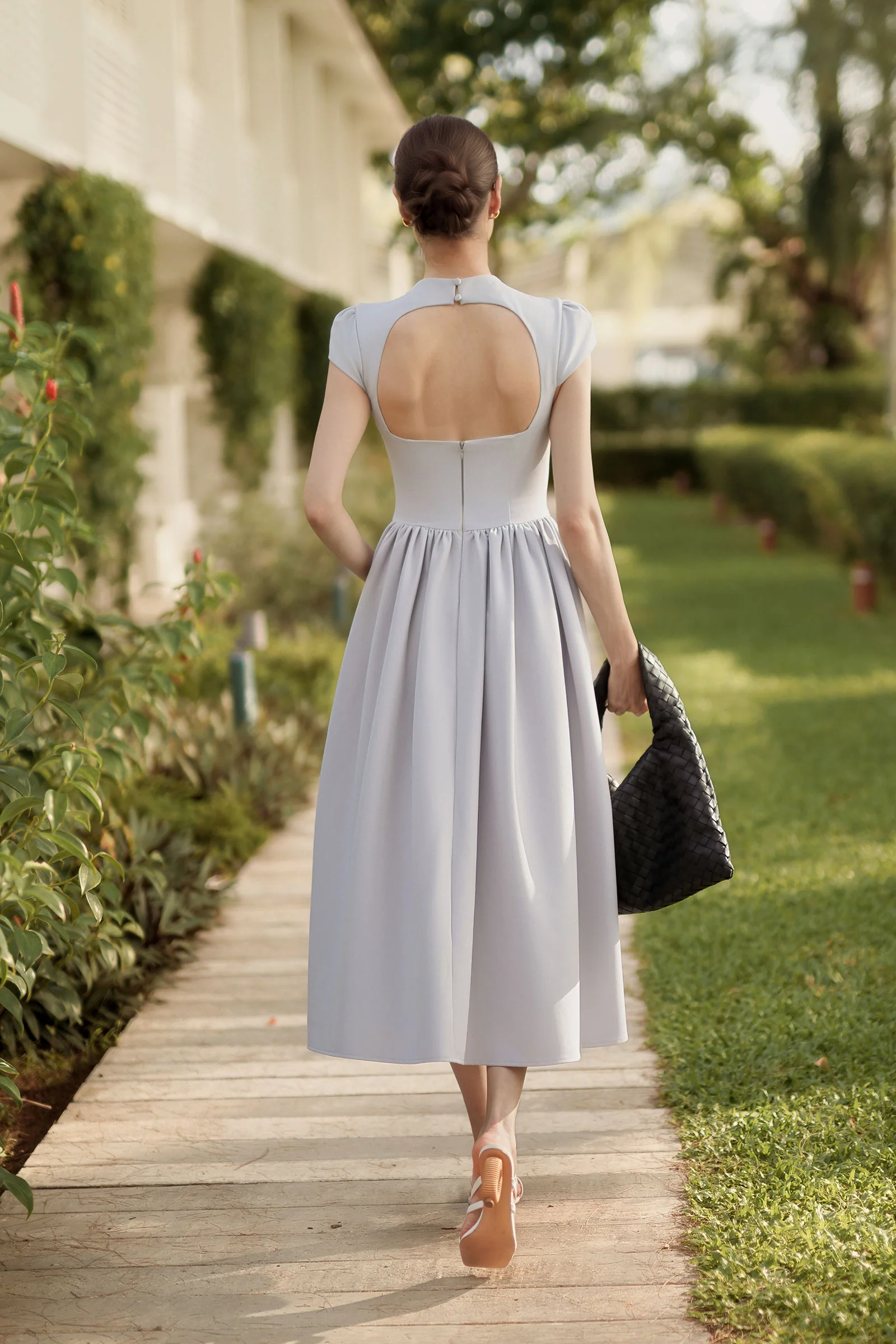 Élodie Dress (Grey) - Image 5