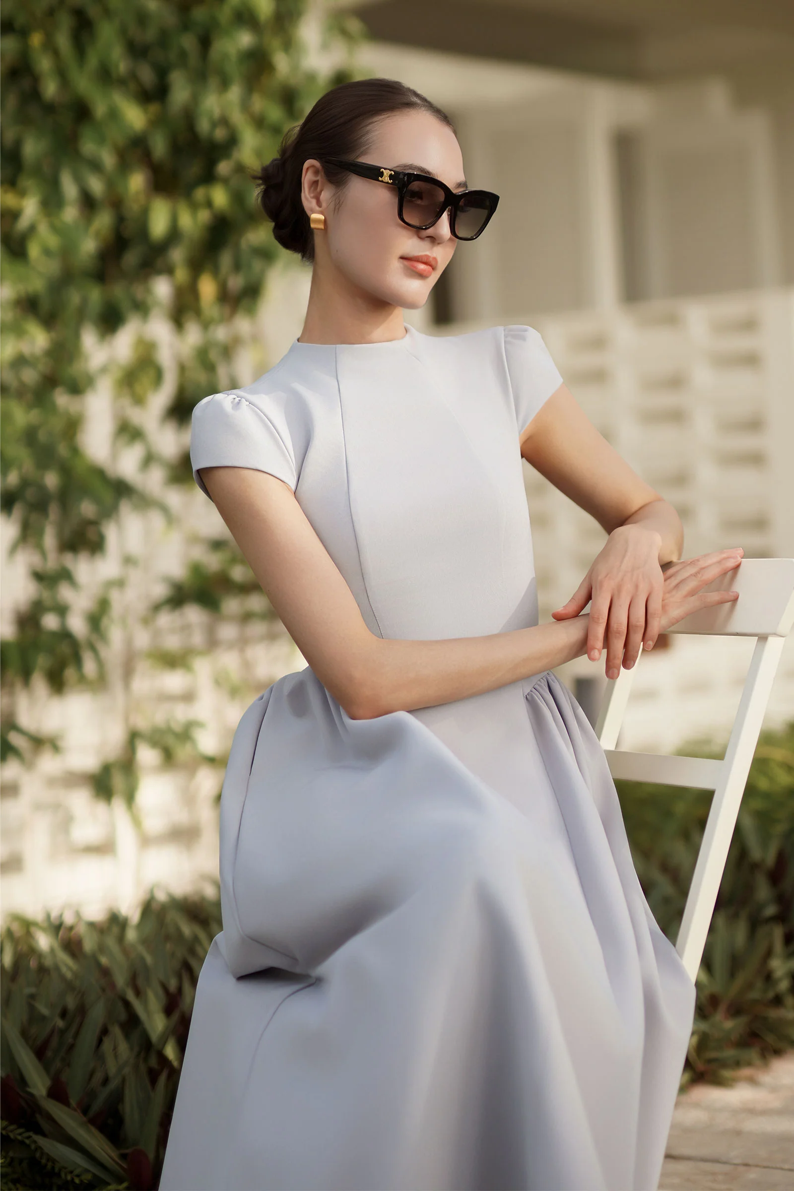 Élodie Dress (Grey) - Image 6
