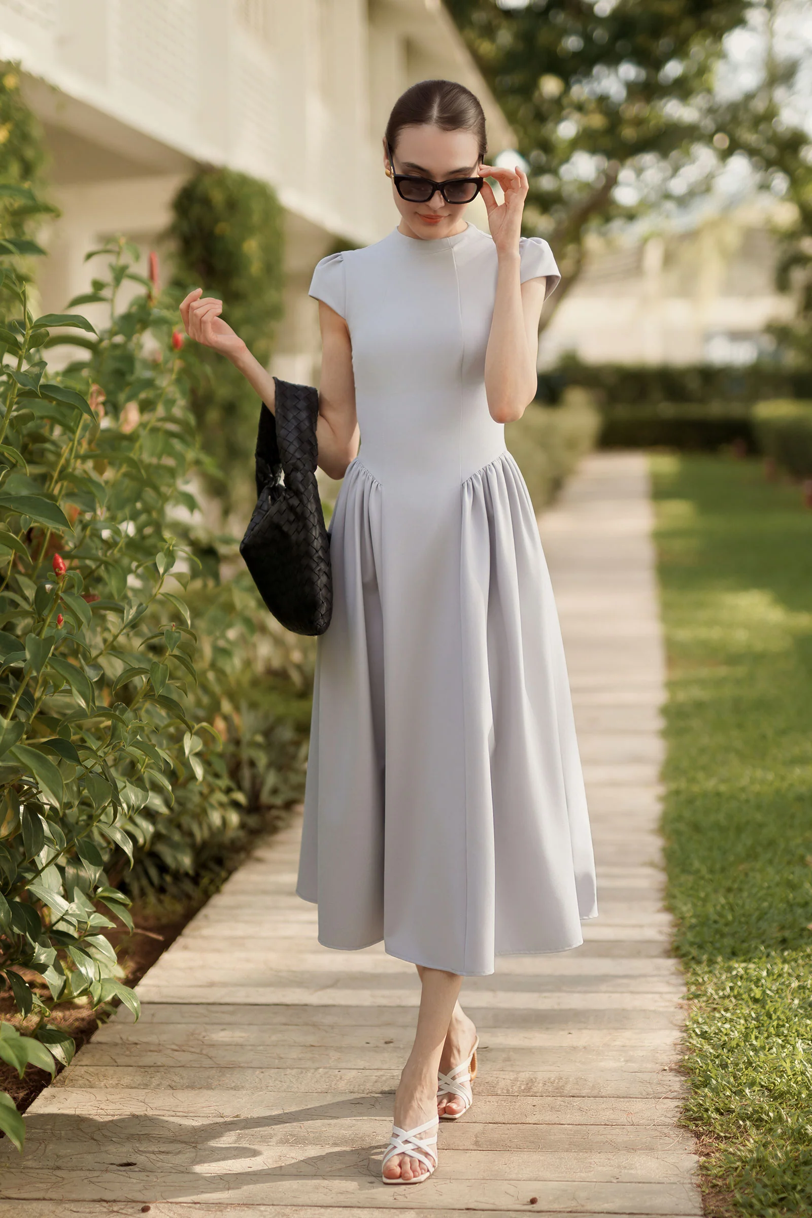 Élodie Dress (Grey) - Image 7