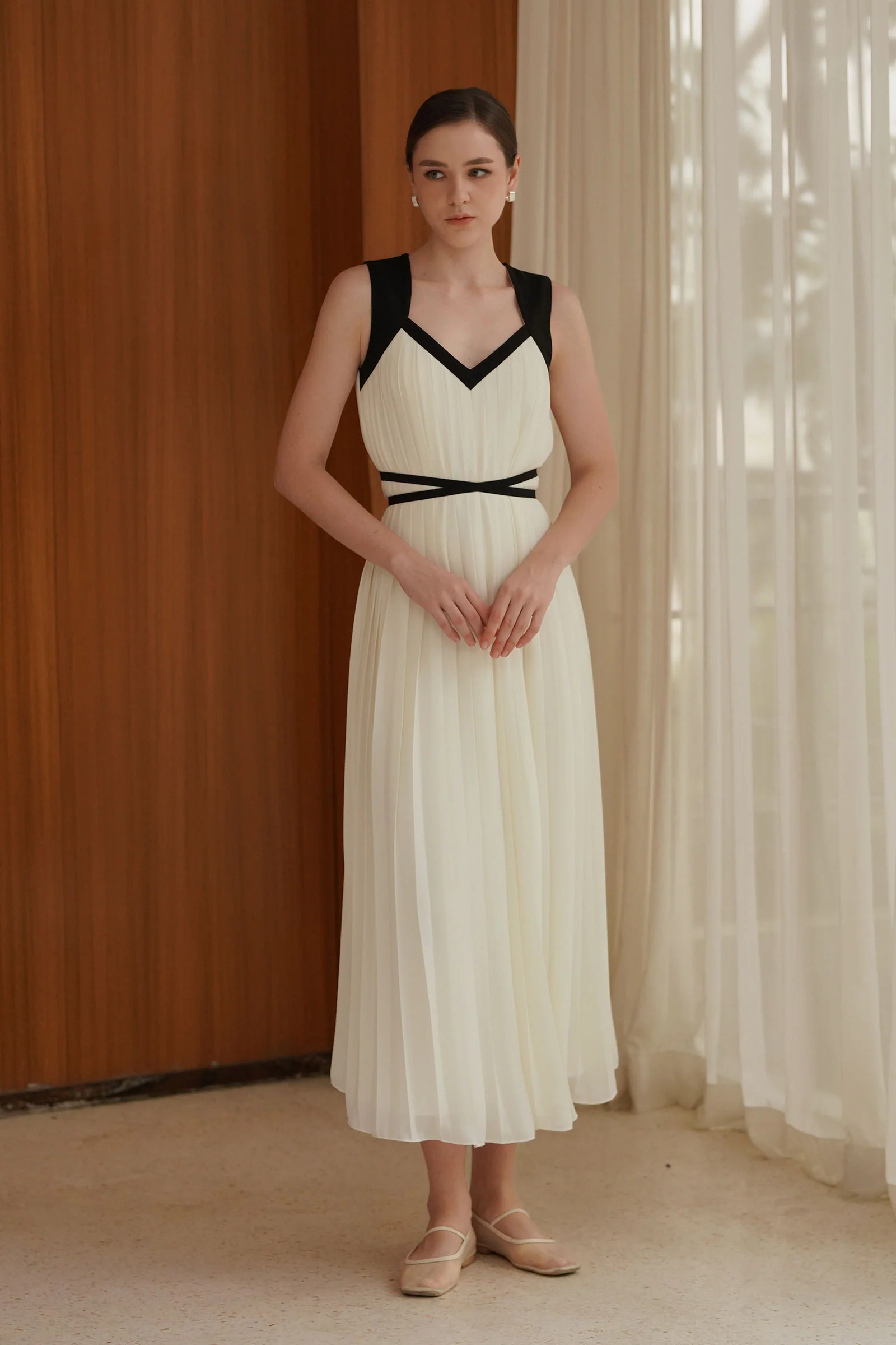 Sera Dress (Cream) - Image 24