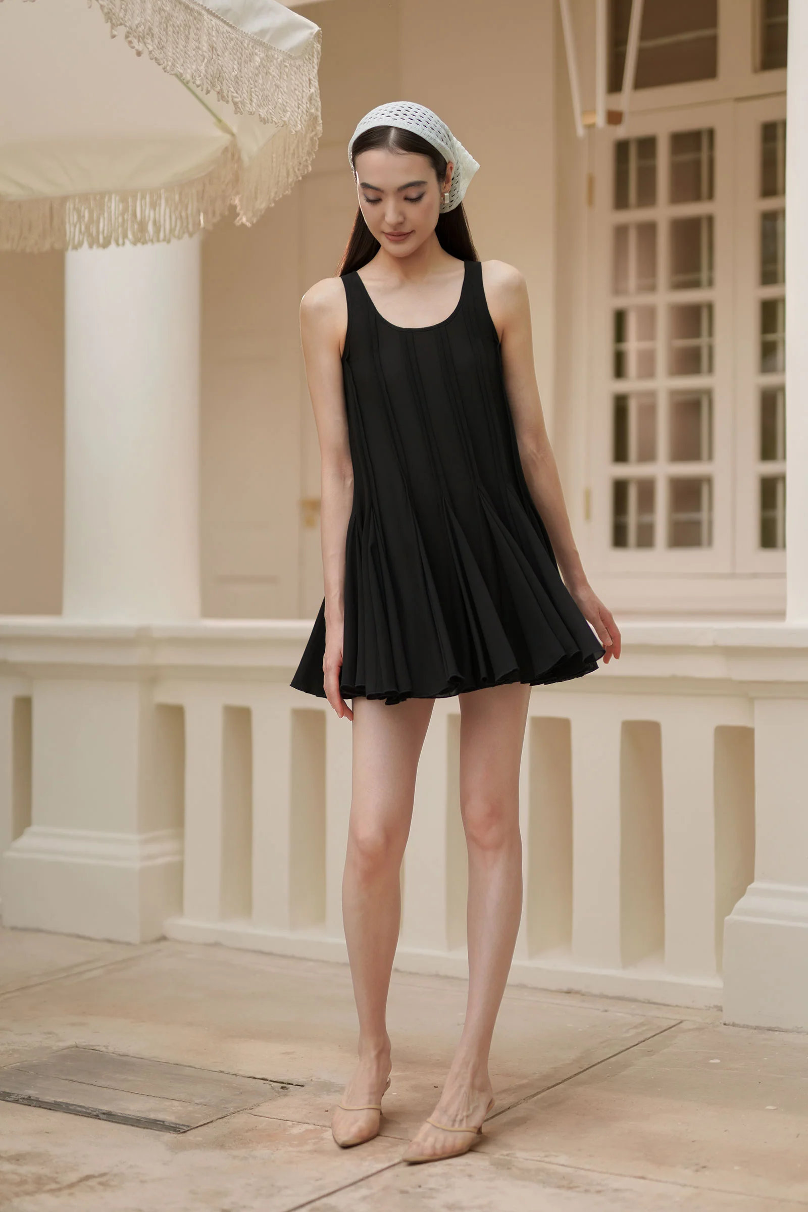 Violetta 2 Way Dress (Black) - Image 10