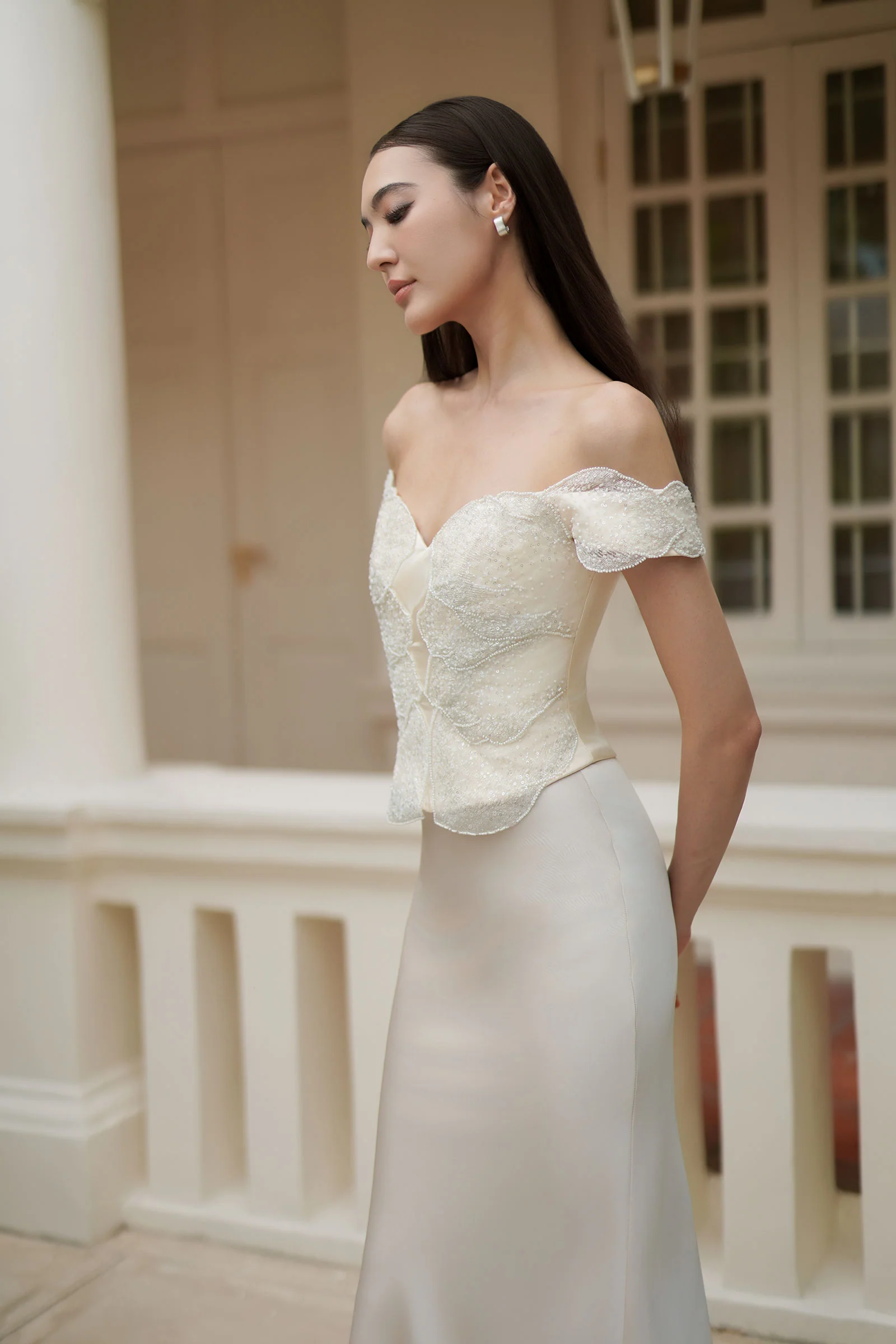 Maison Corset Top (Pearl) - Image 13