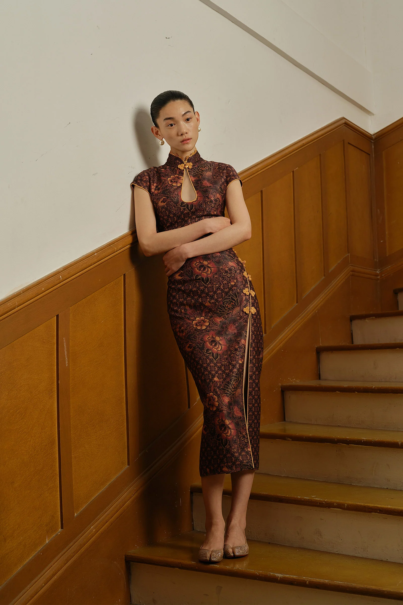 Liuya Qipao (Saffron) - Image 19