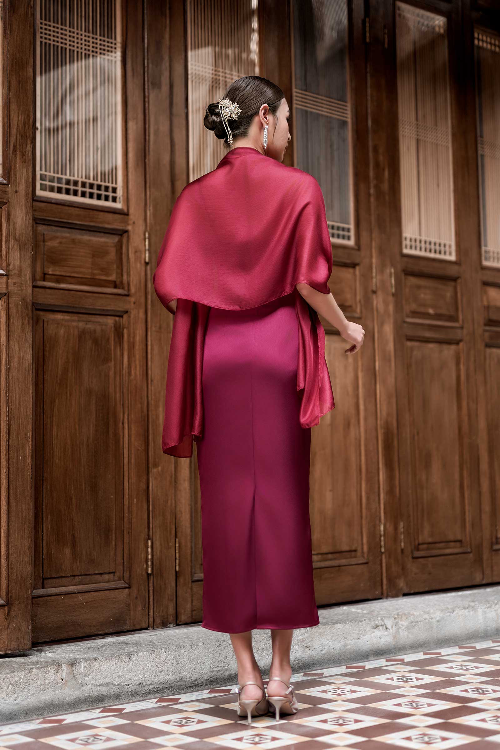 NEW Delaris Dress (Red) - Image 17