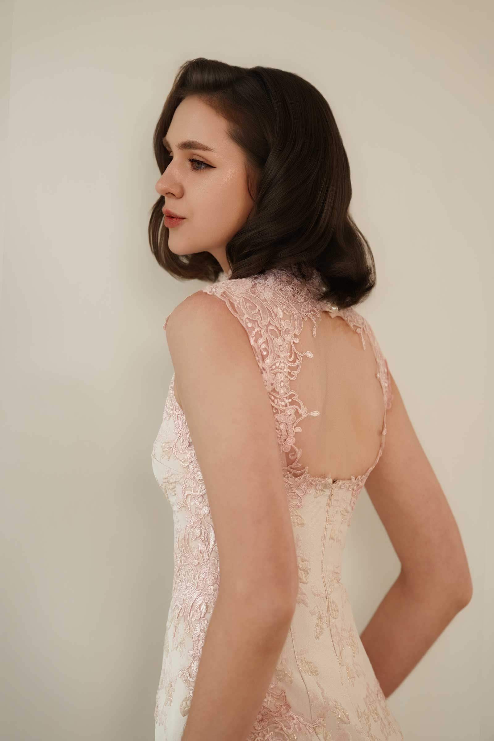 New Eirene Qipao (Pink) - Image 14