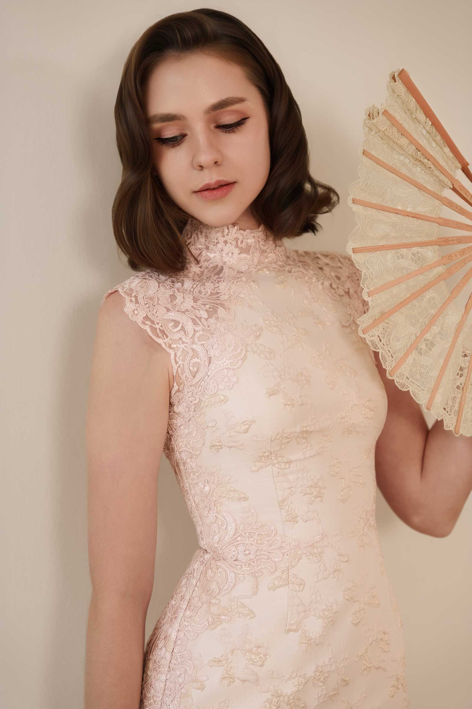 New Eirene Qipao (Pink) - Image 5
