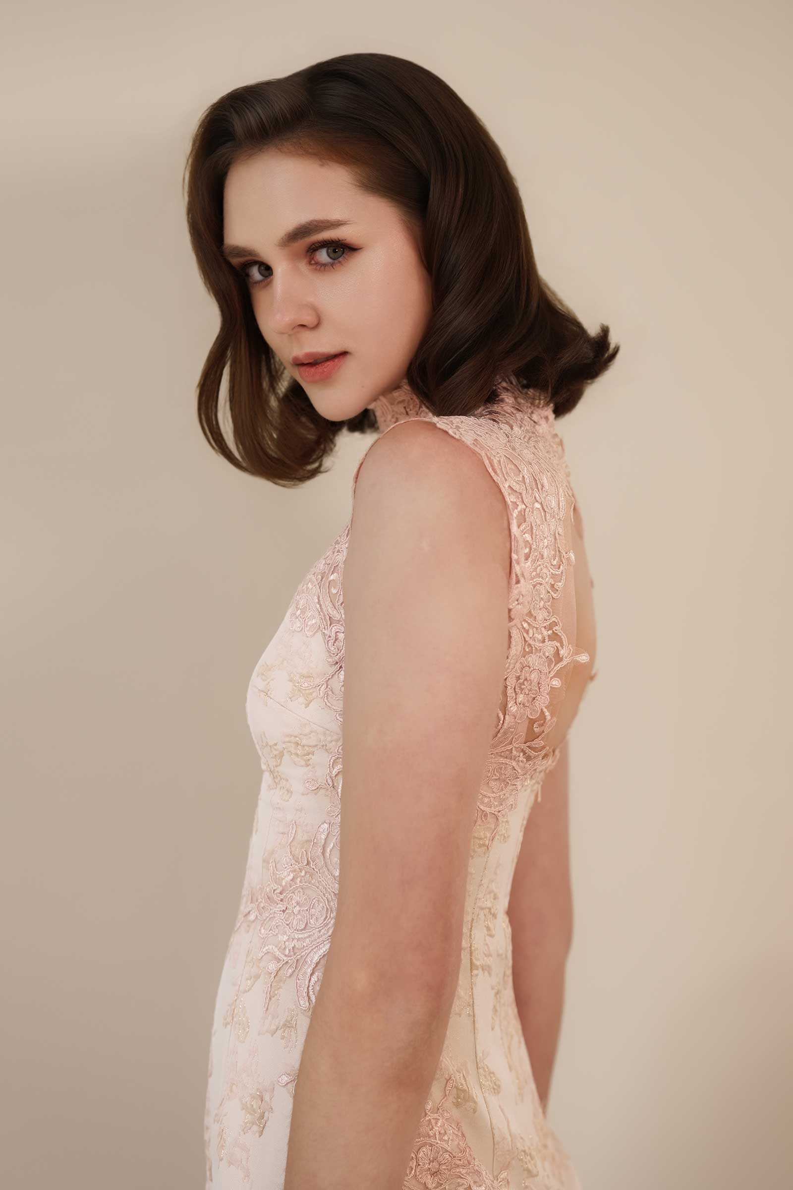 New Eirene Qipao (Pink) - Image 6