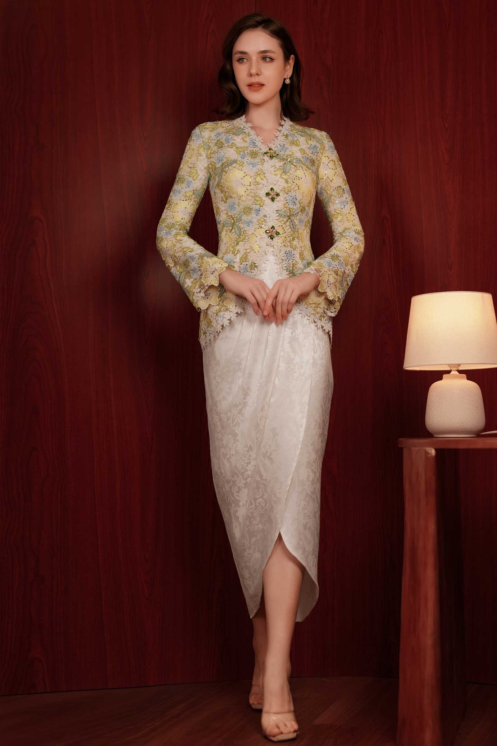 New Seroja Skirt (White) - Image 11