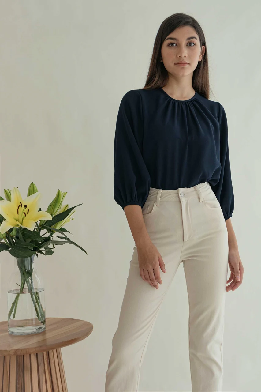 Danierur Top (Navy) - Image 3