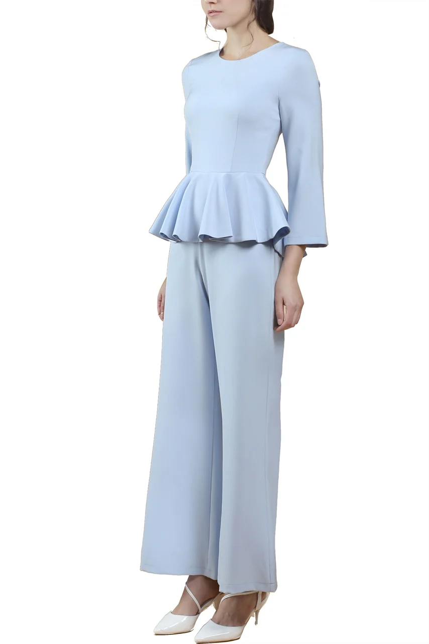 Regan Jumpsuit (Powder Blue) - Image 2