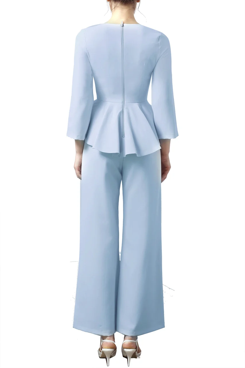 Regan Jumpsuit (Powder Blue) - Image 3