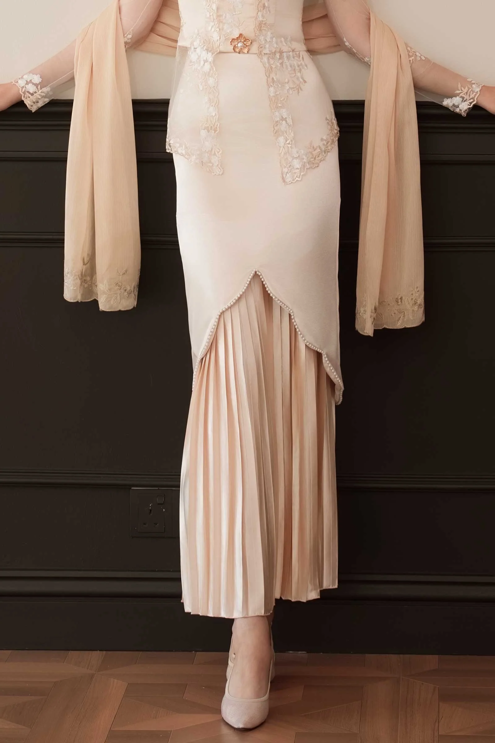 Seraya Skirt (Champagne) - Image 3