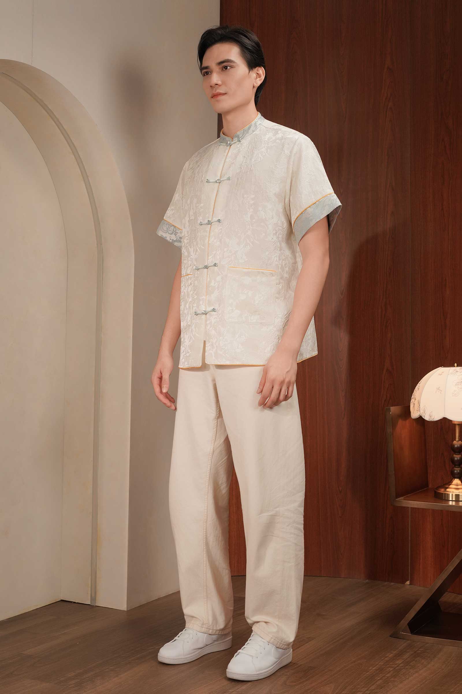 Sienna Men Samfu (Blue) - Image 11