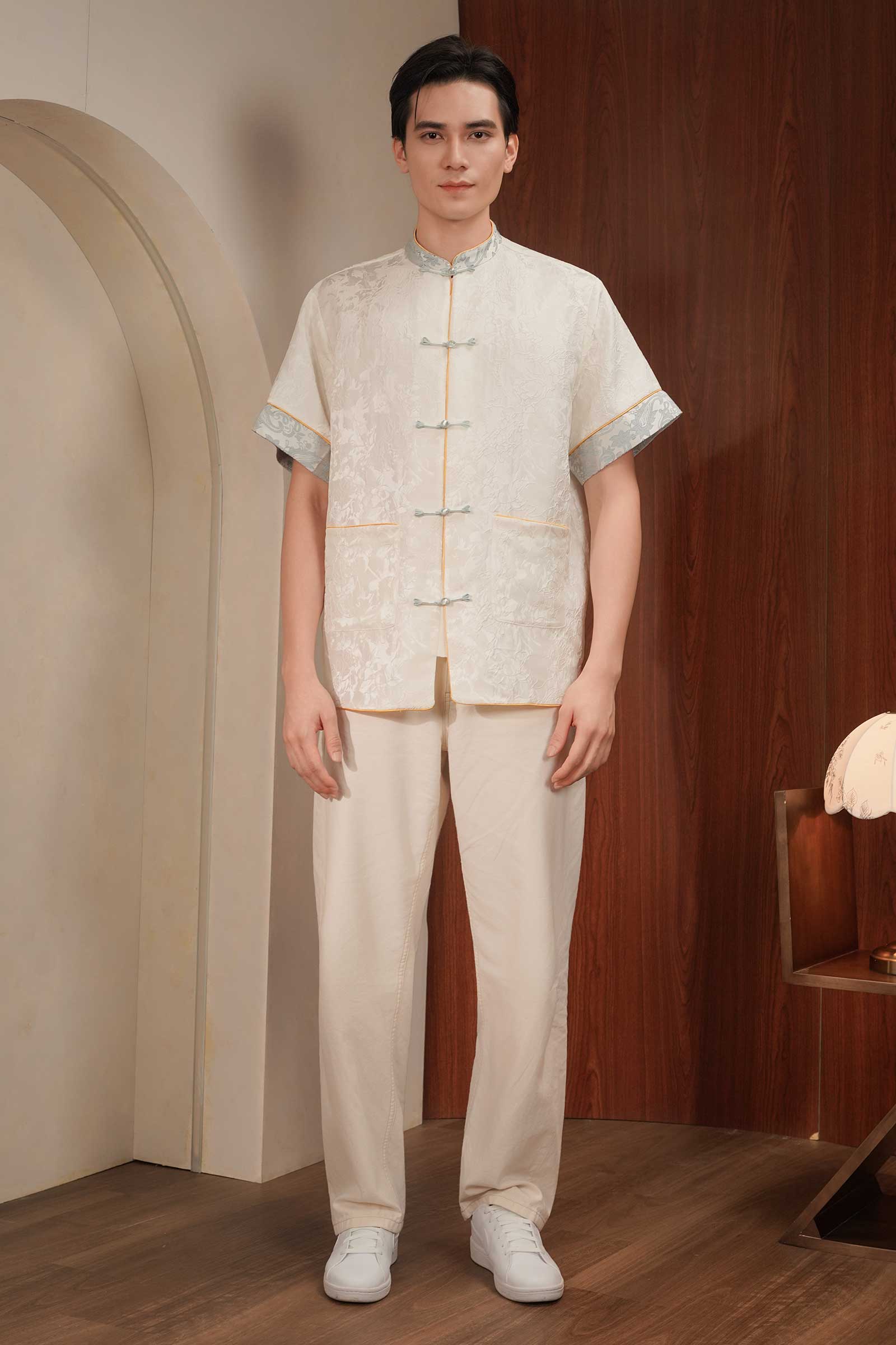 Sienna Men Samfu (Blue) - Image 19