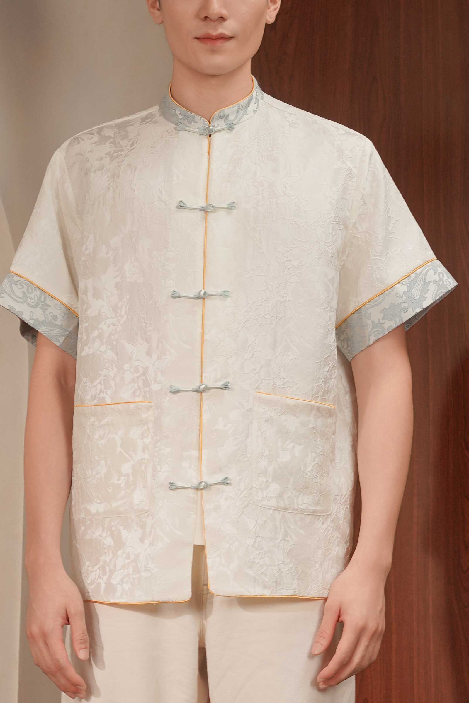 Sienna Men Samfu (Blue) - Image 2