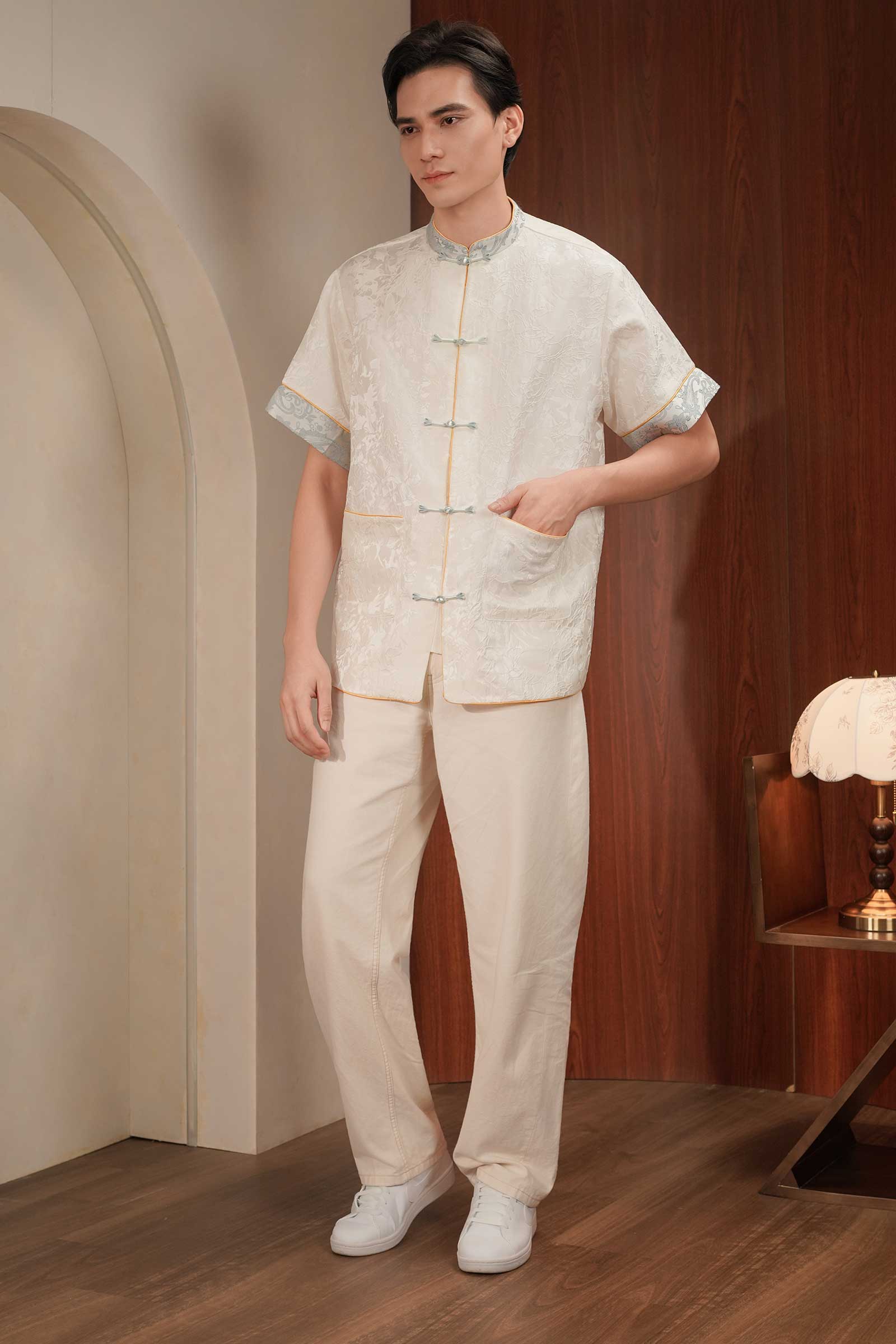 Sienna Men Samfu (Blue) - Image 22