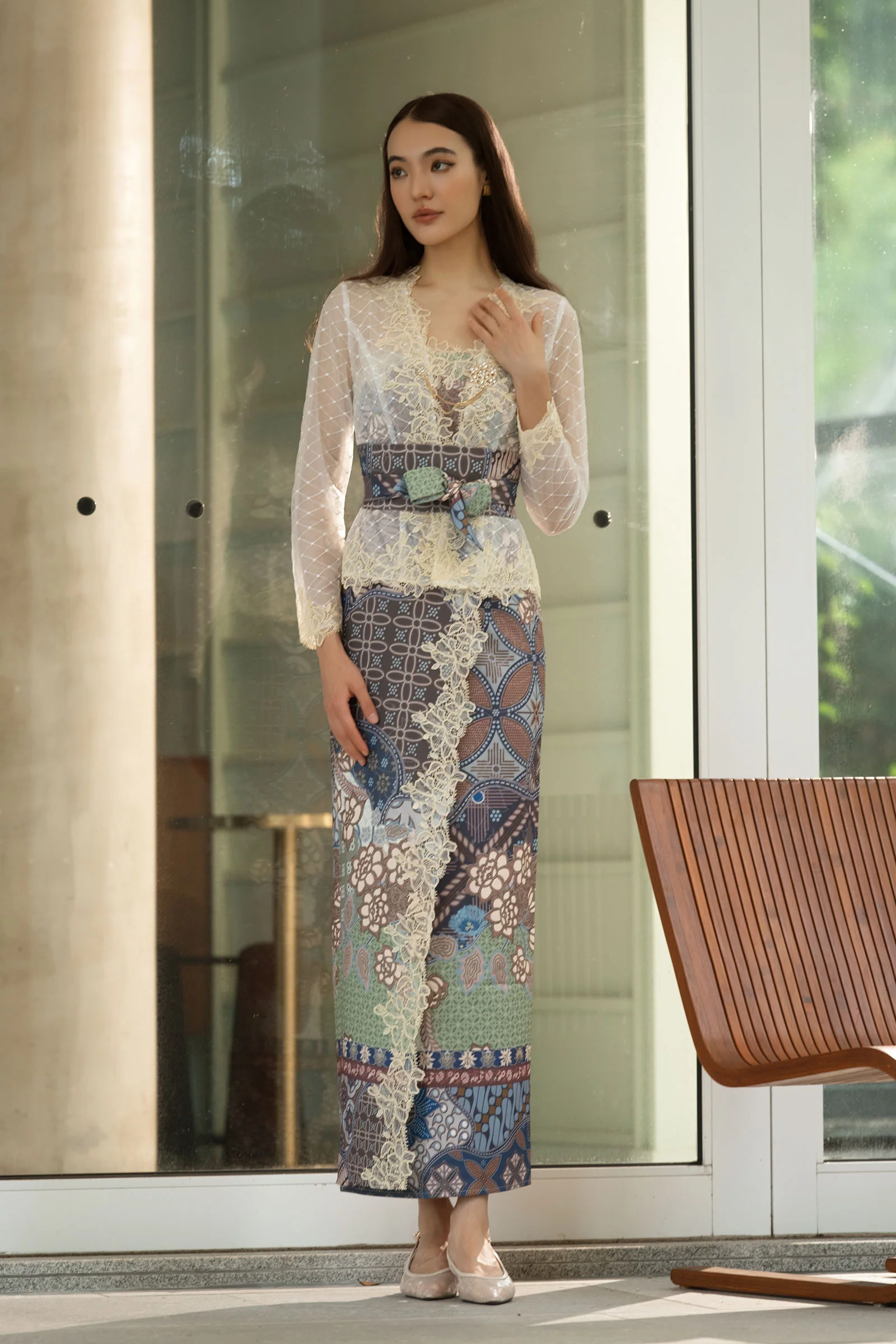 BACKORDER The Soleil Batik Kebaya Set - Image 4