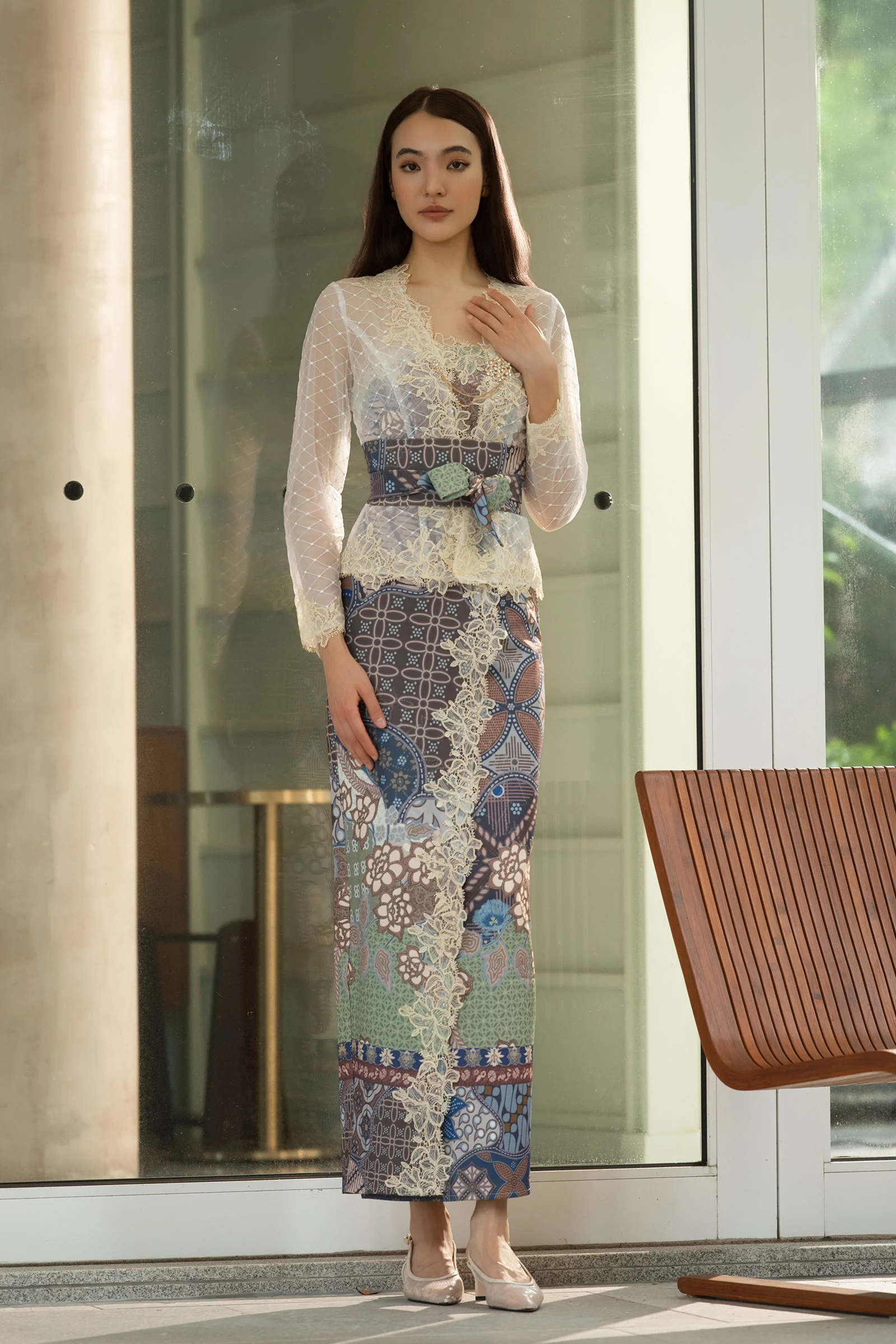 BACKORDER The Soleil Batik Kebaya Set - Image 5