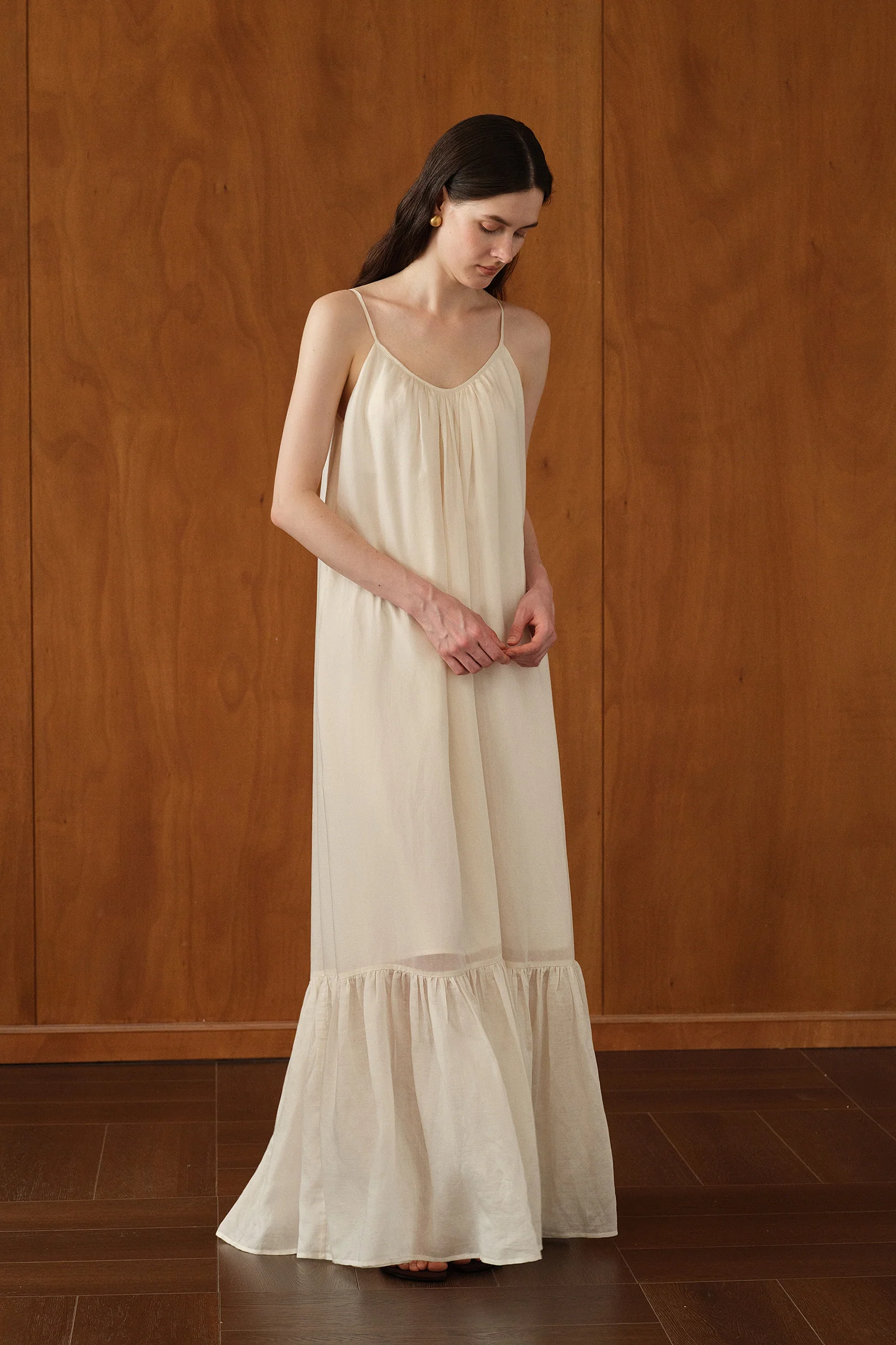Paloma Dress (Ecru Mist) - Image 13