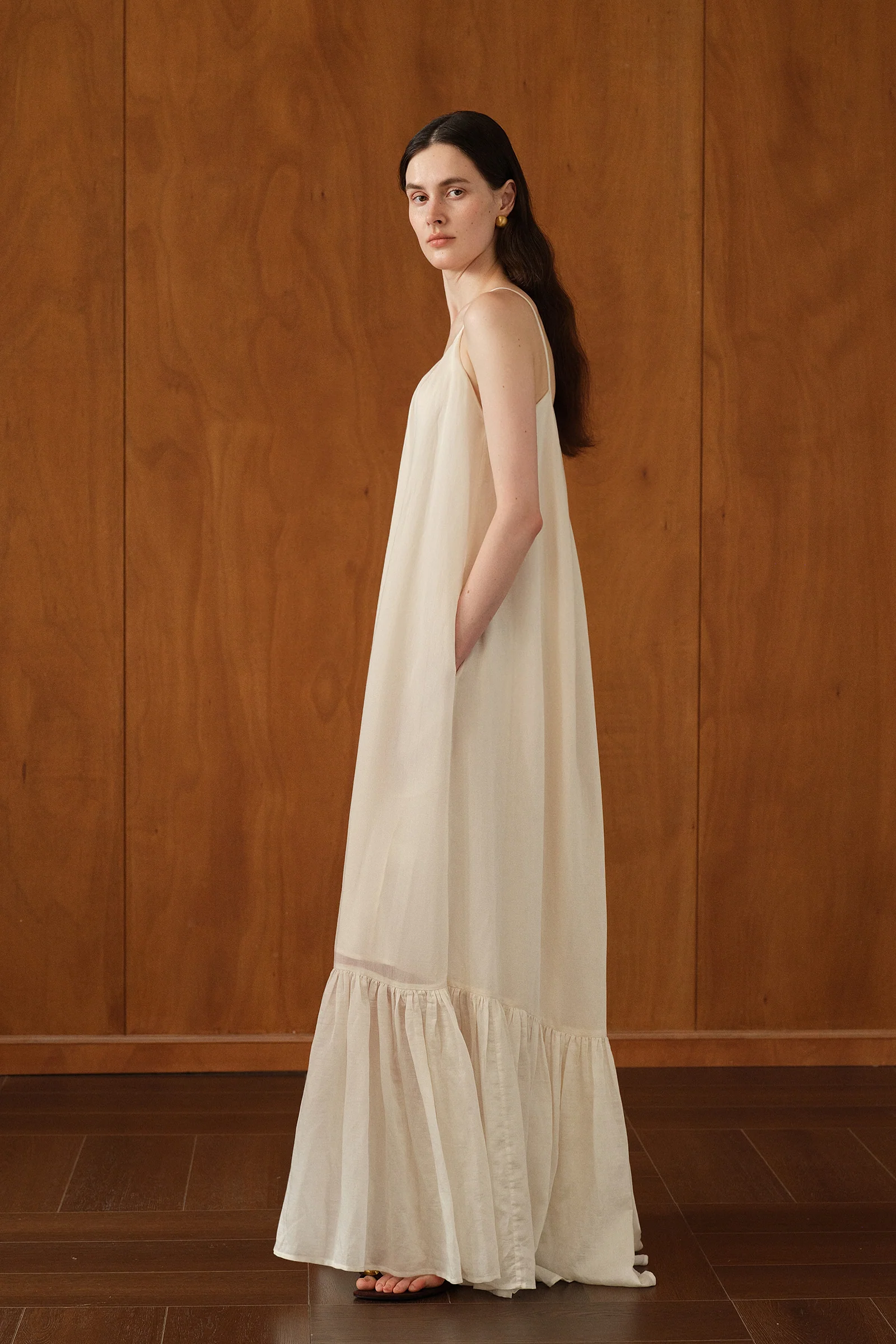Paloma Dress (Ecru Mist) - Image 15
