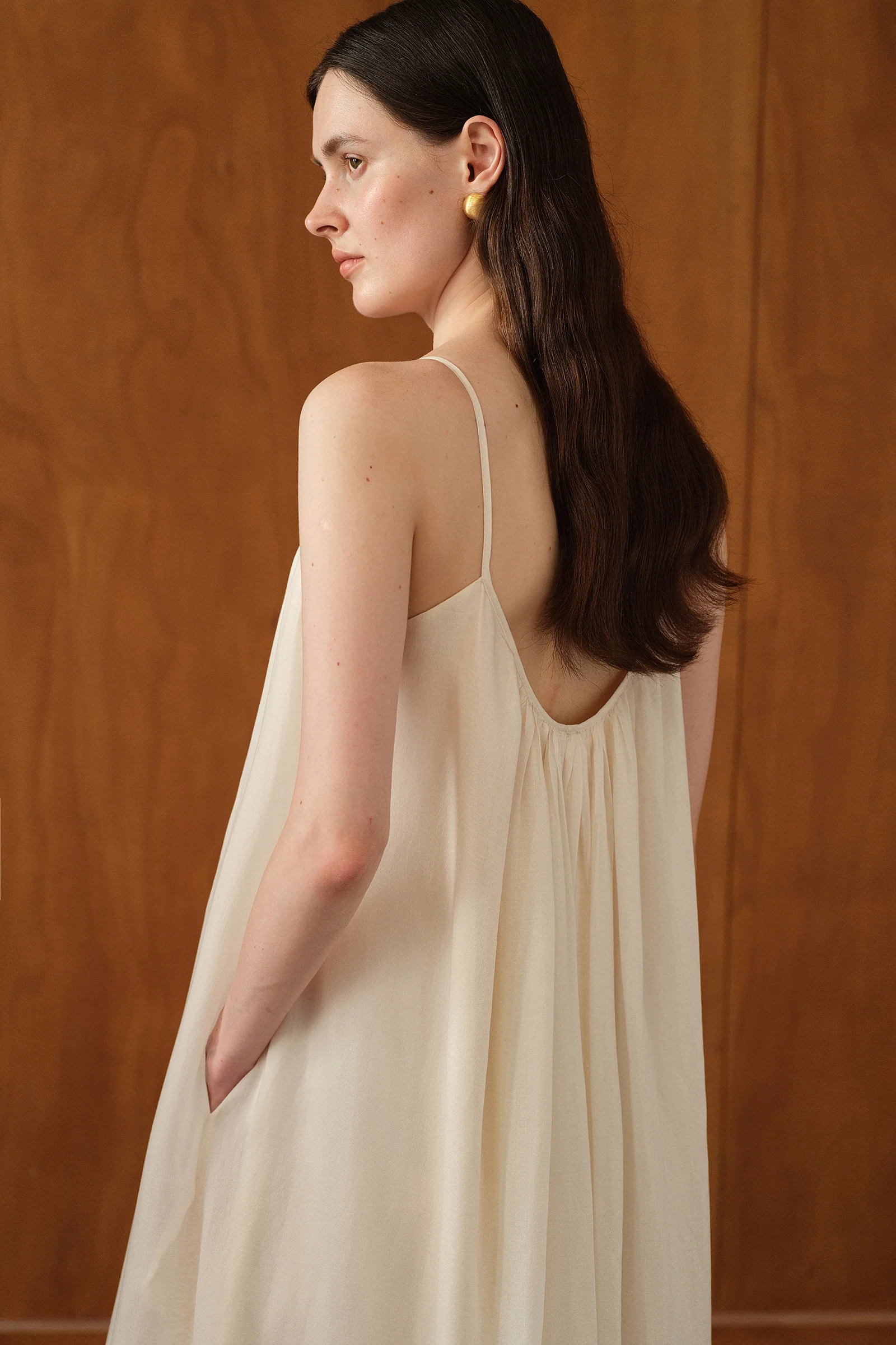 Paloma Dress (Ecru Mist) - Image 20