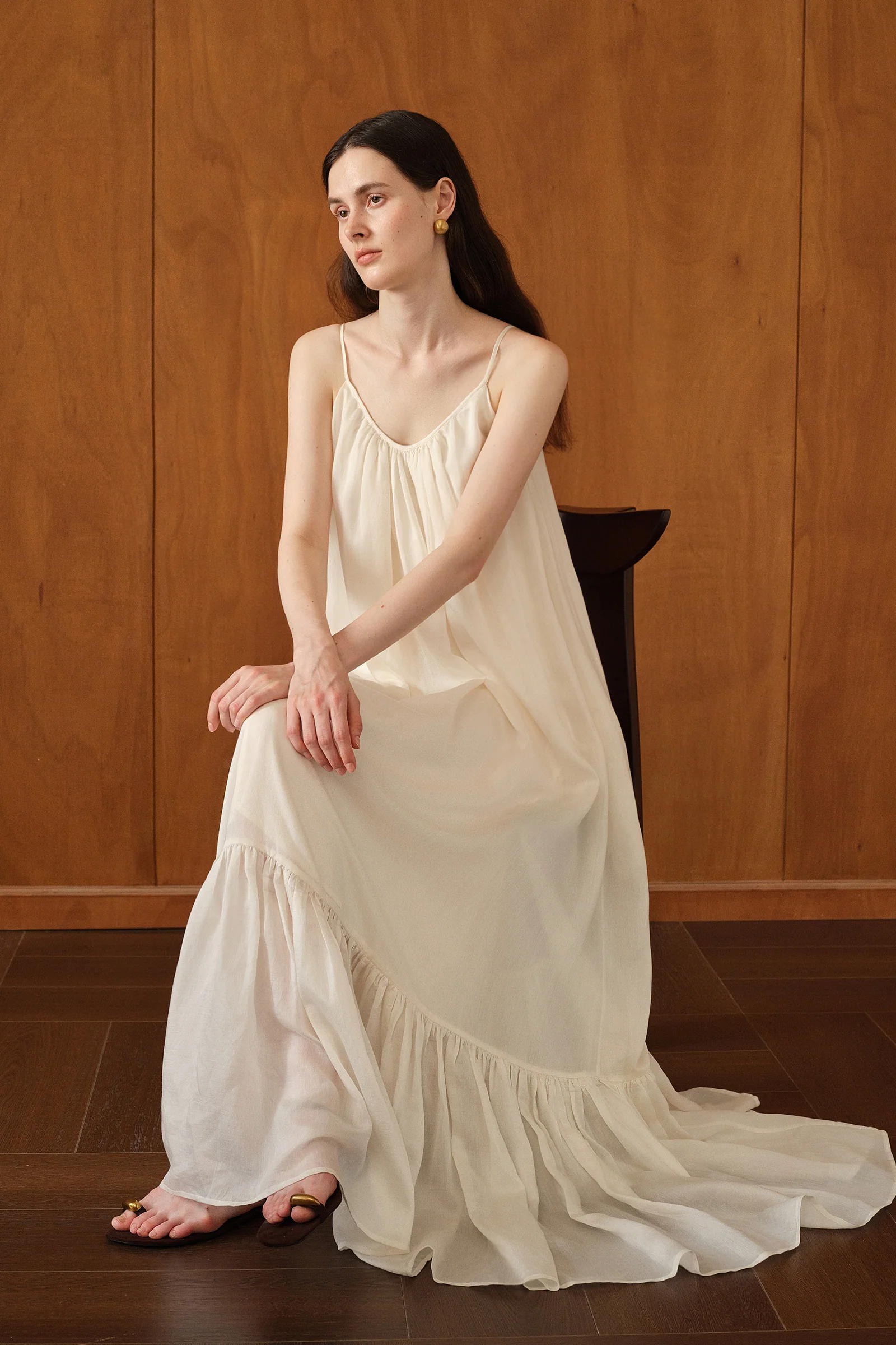 Paloma Dress (Ecru Mist) - Image 25