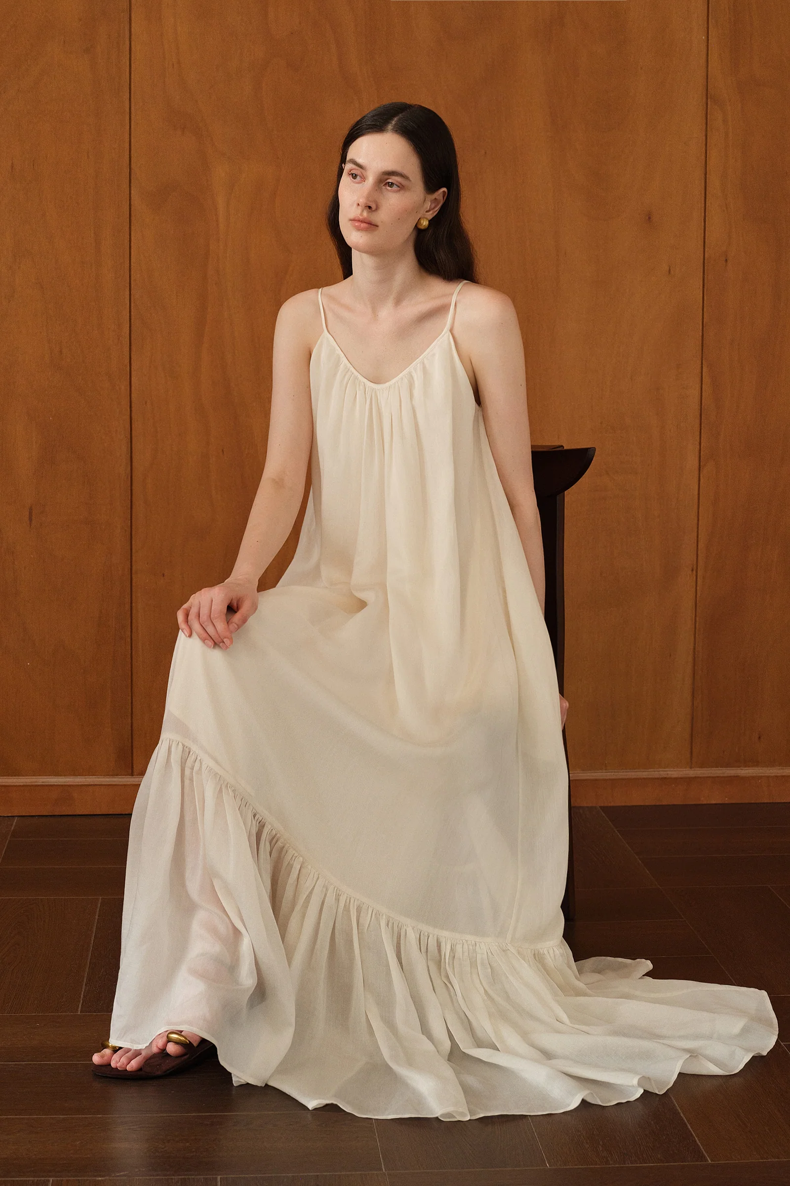 Paloma Dress (Ecru Mist) - Image 26