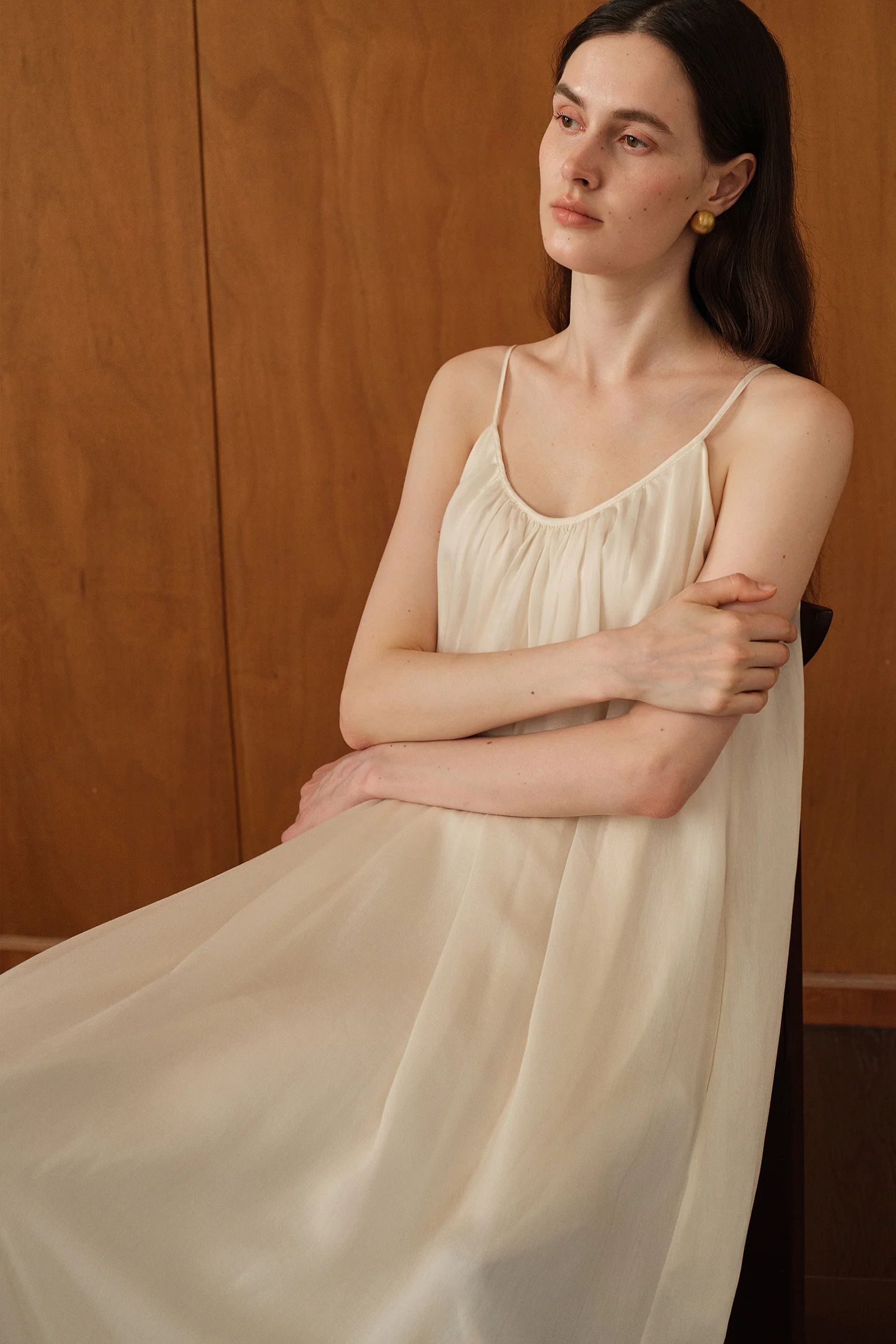 Paloma Dress (Ecru Mist) - Image 27
