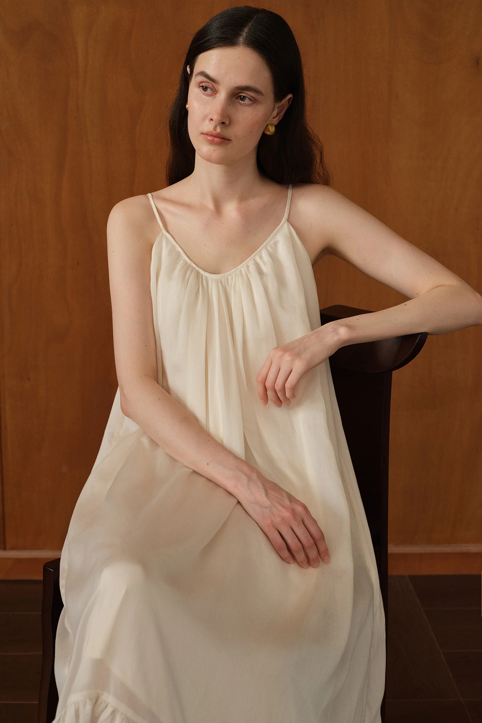 Paloma Dress (Ecru Mist) - Image 31