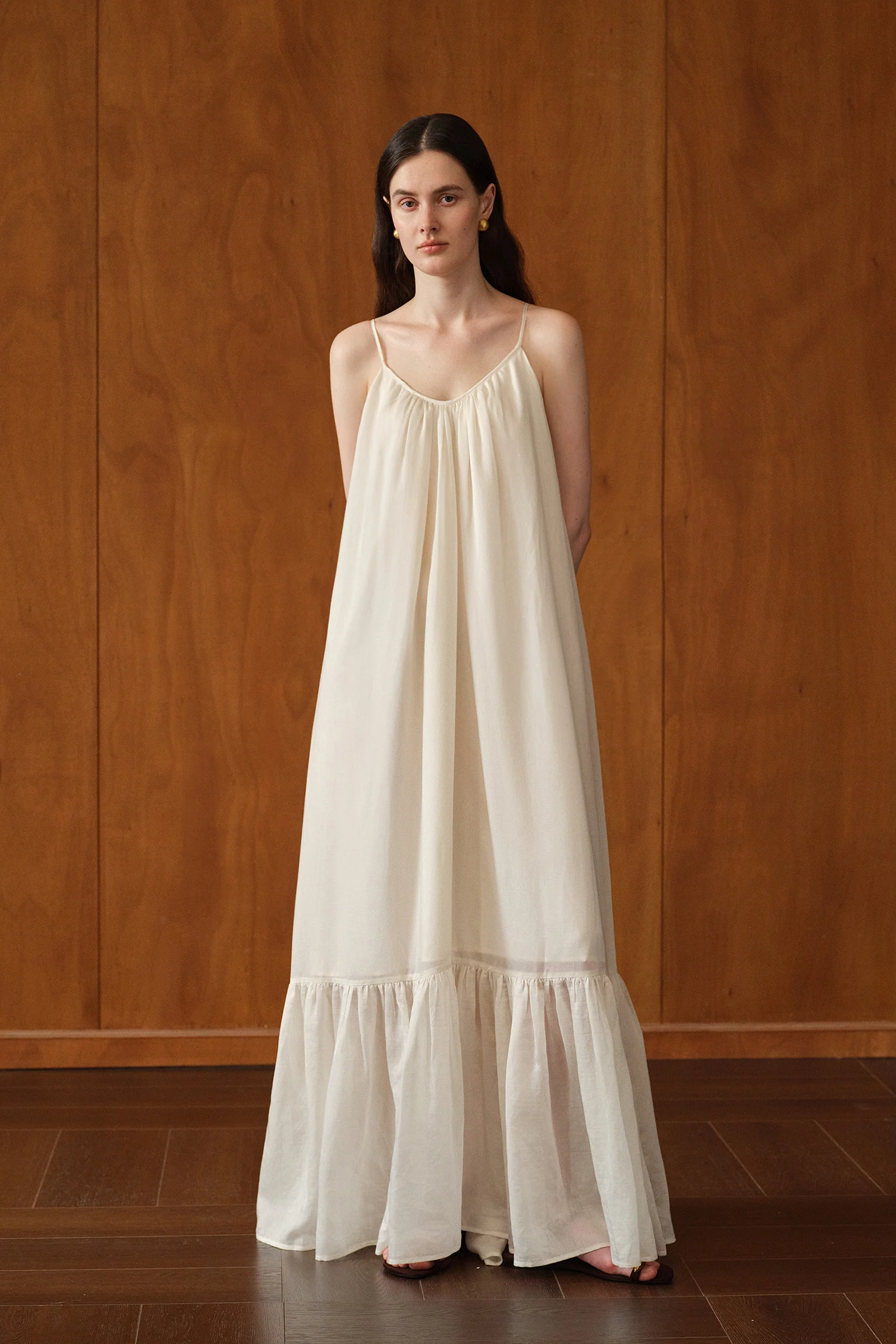 Paloma Dress (Ecru Mist) - Image 4
