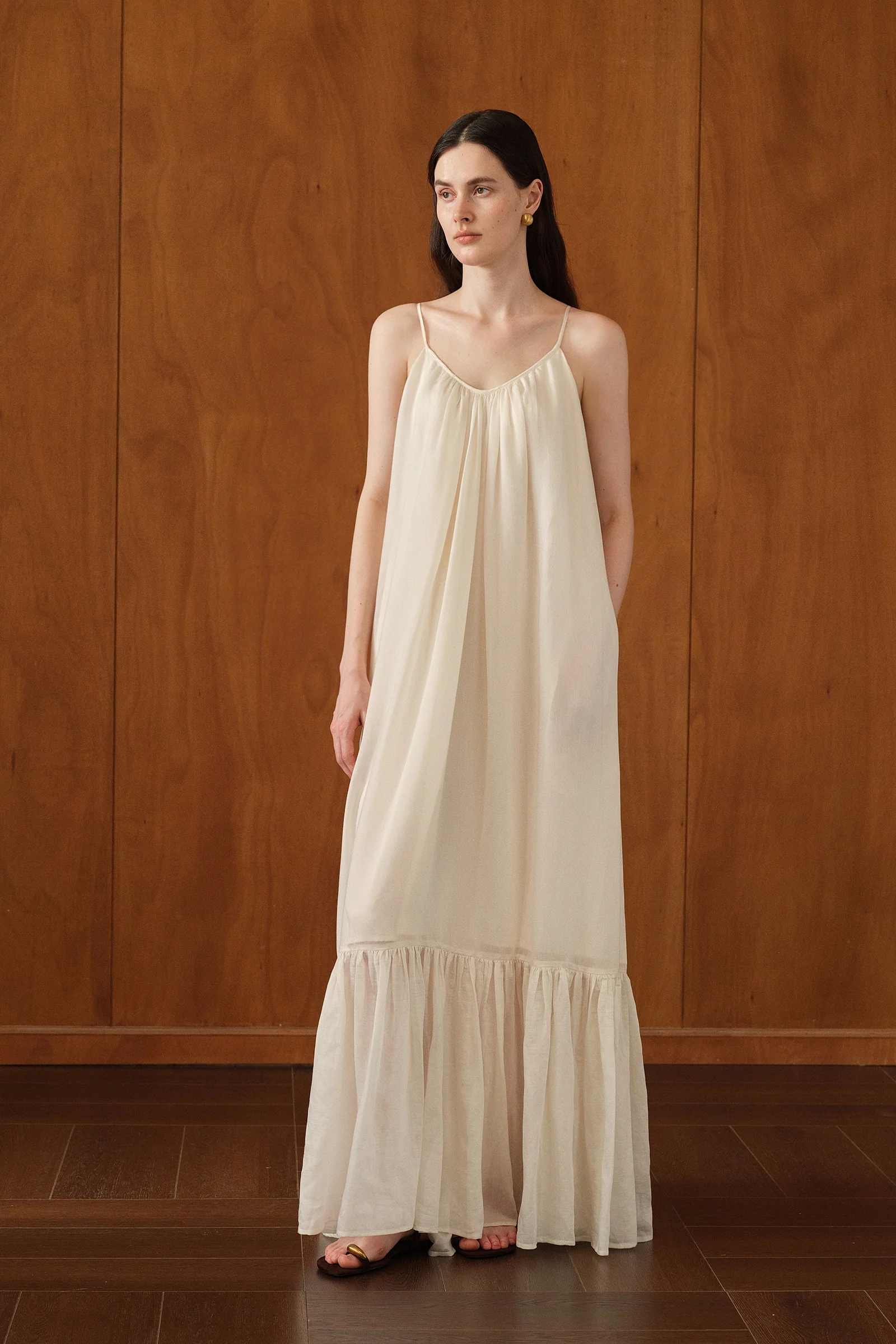 Paloma Dress (Ecru Mist) - Image 5