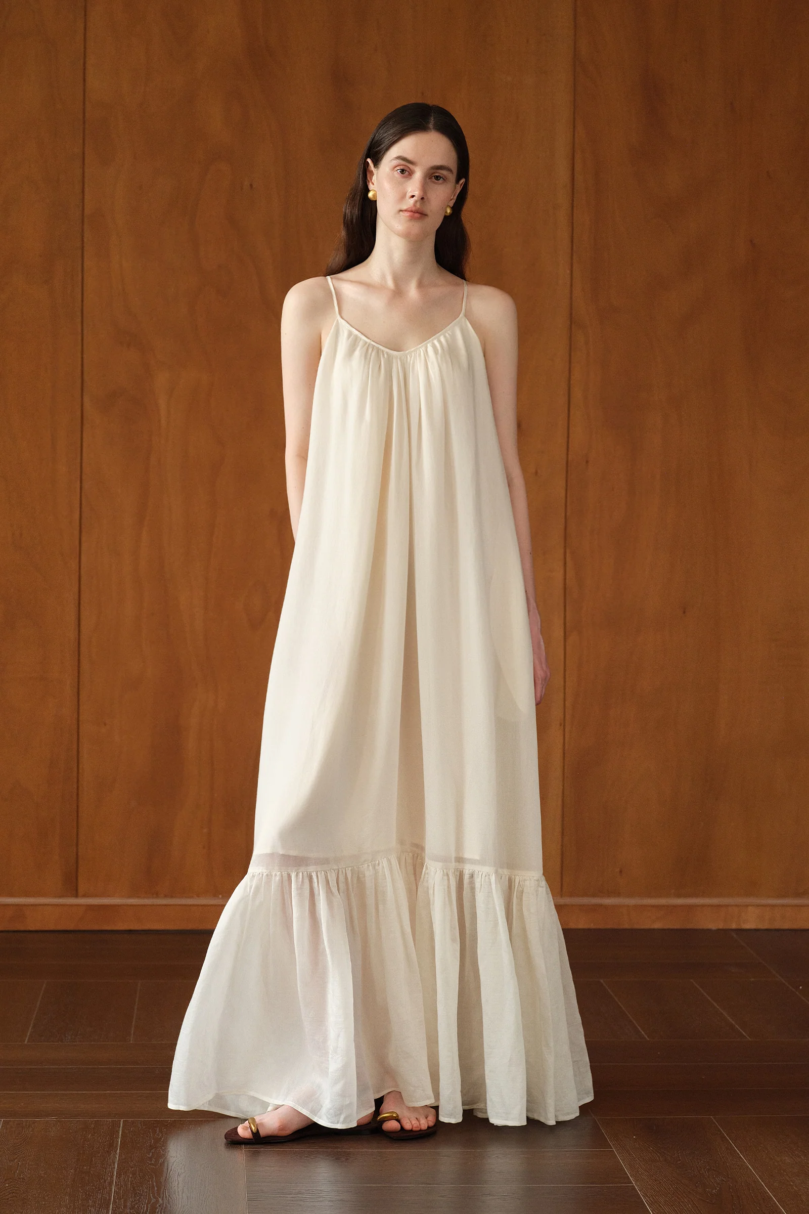 Paloma Dress (Ecru Mist) - Image 8