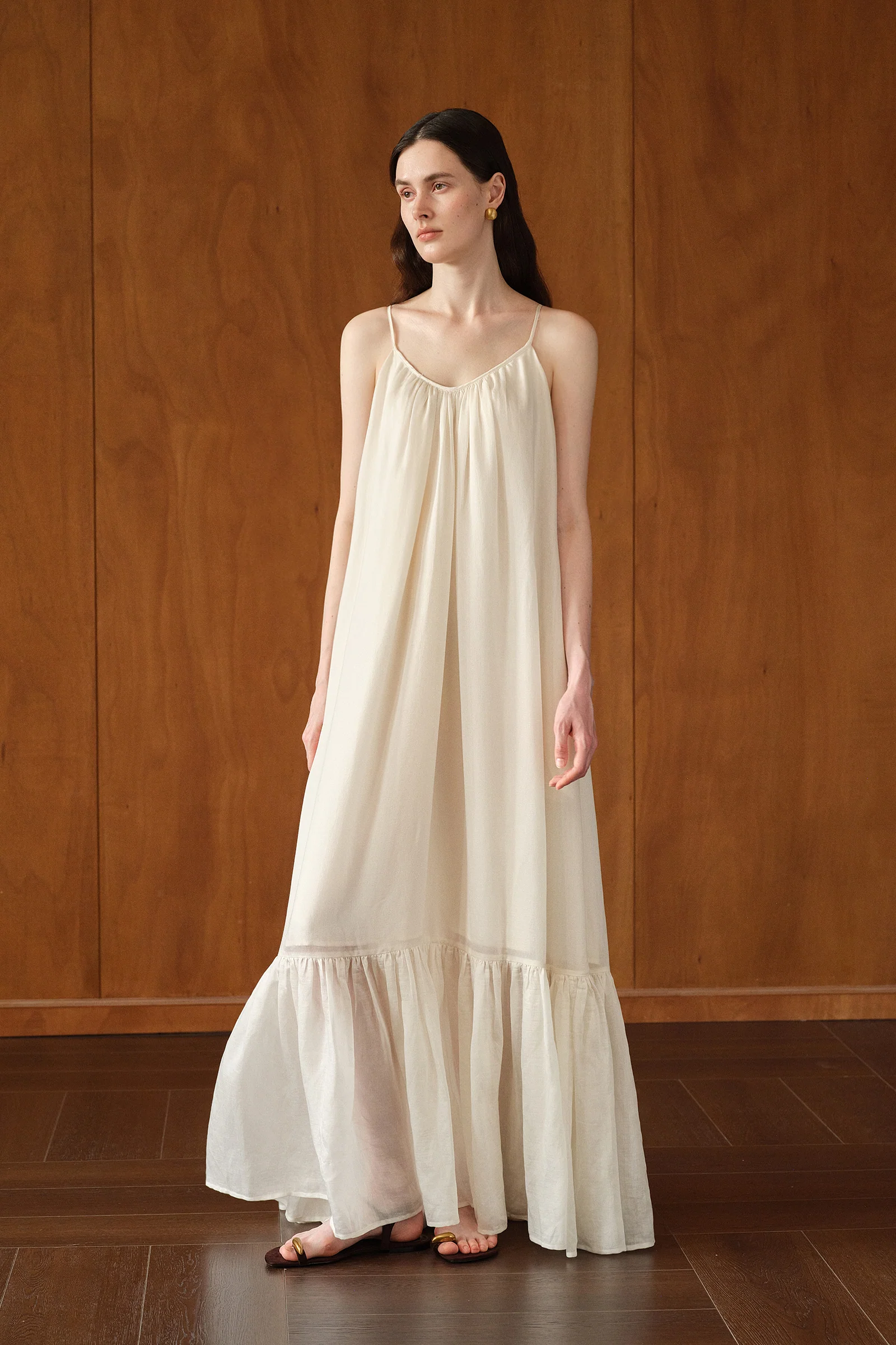 Paloma Dress (Ecru Mist) - Image 9